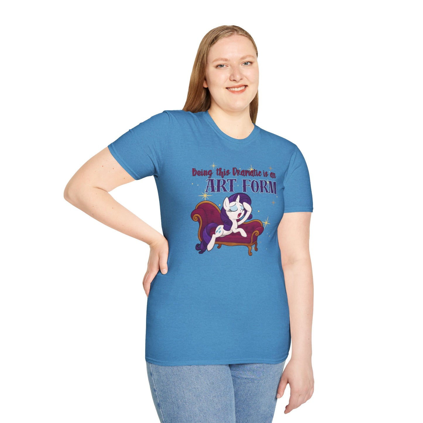 My Little Pony Rarity - Being Dramatic - Unisex Softstyle T-Shirt