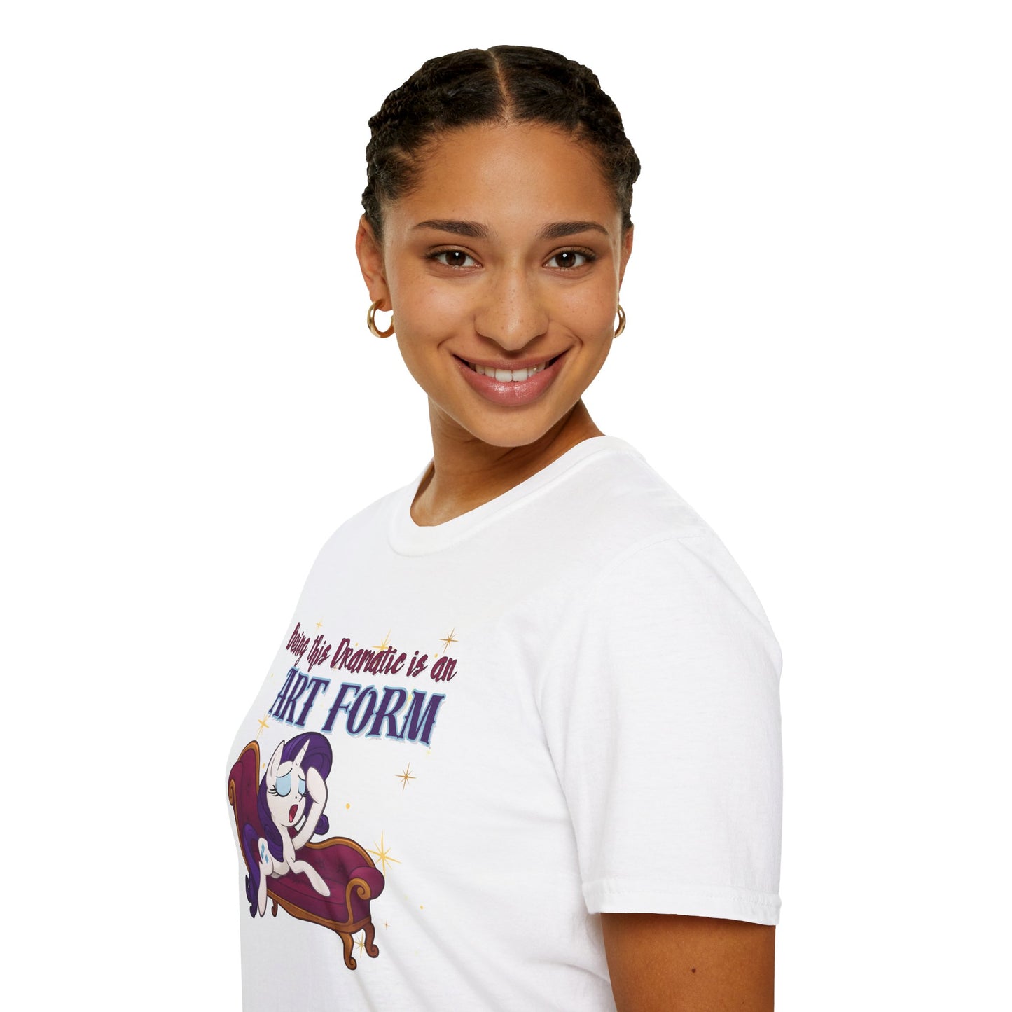My Little Pony Rarity - Being Dramatic - Unisex Softstyle T-Shirt