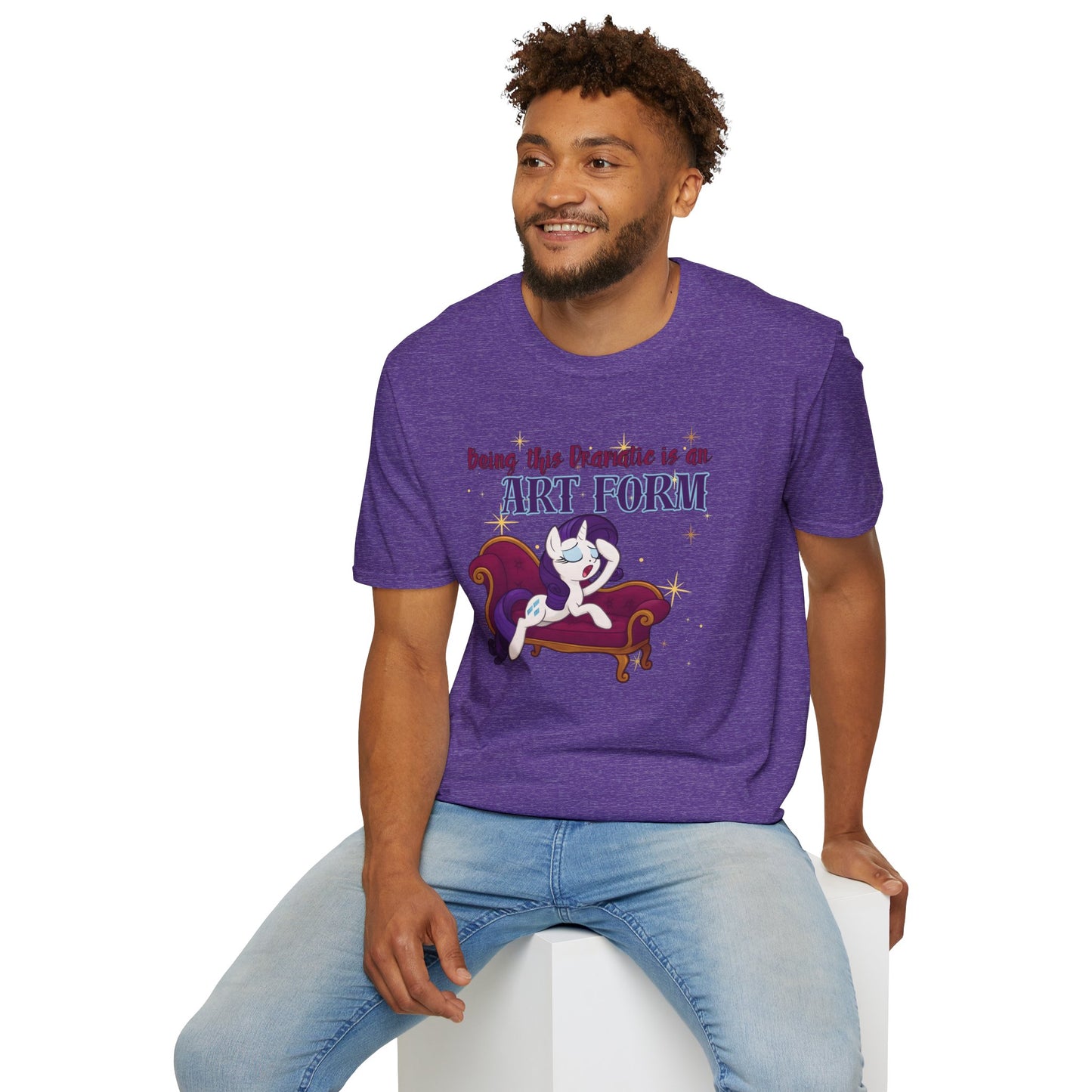 My Little Pony Rarity - Being Dramatic - Unisex Softstyle T-Shirt