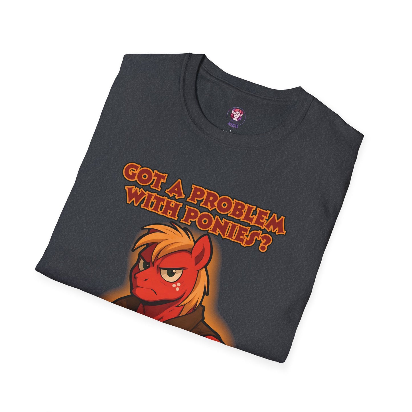 My Little Pony Masculine Big Mac - Pony Problem - Unisex Softstyle T-Shirt
