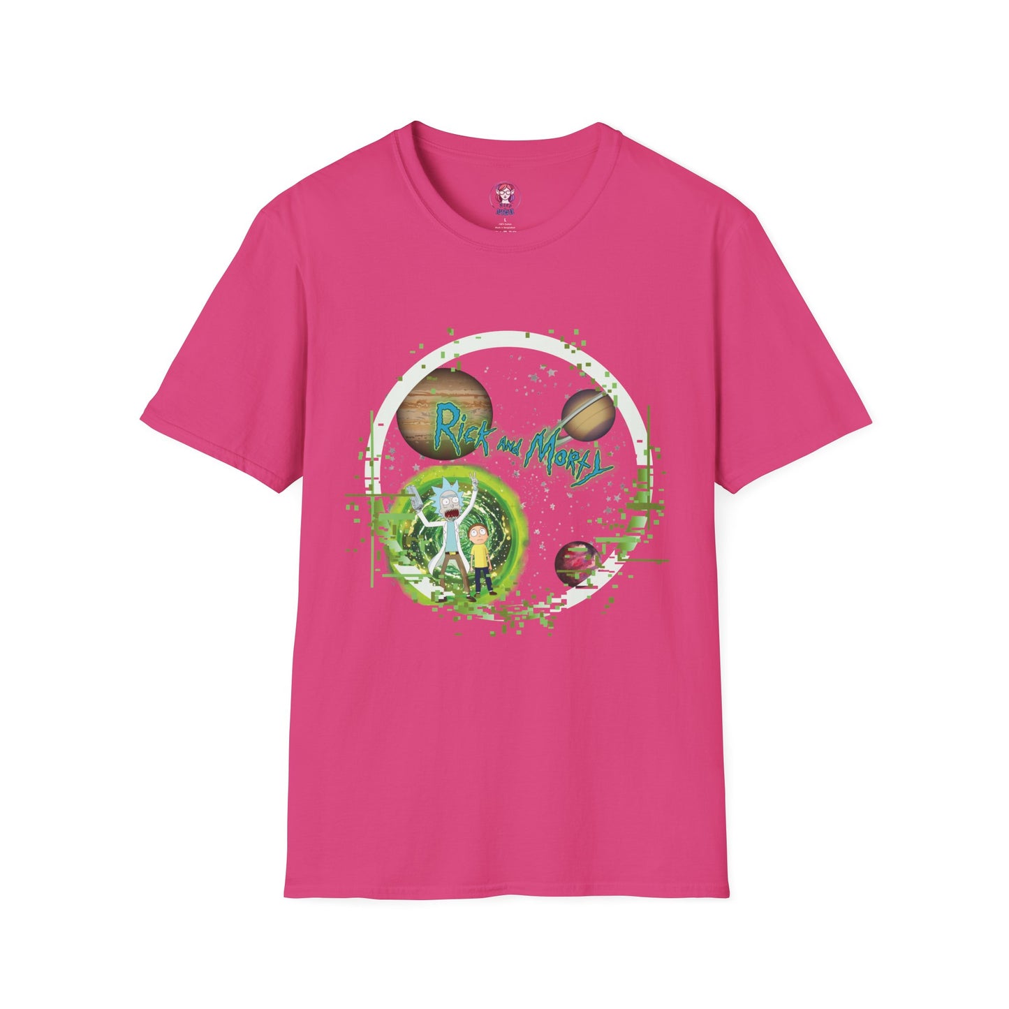Rick & Morty Broken Space - Unisex Softstyle T-Shirt