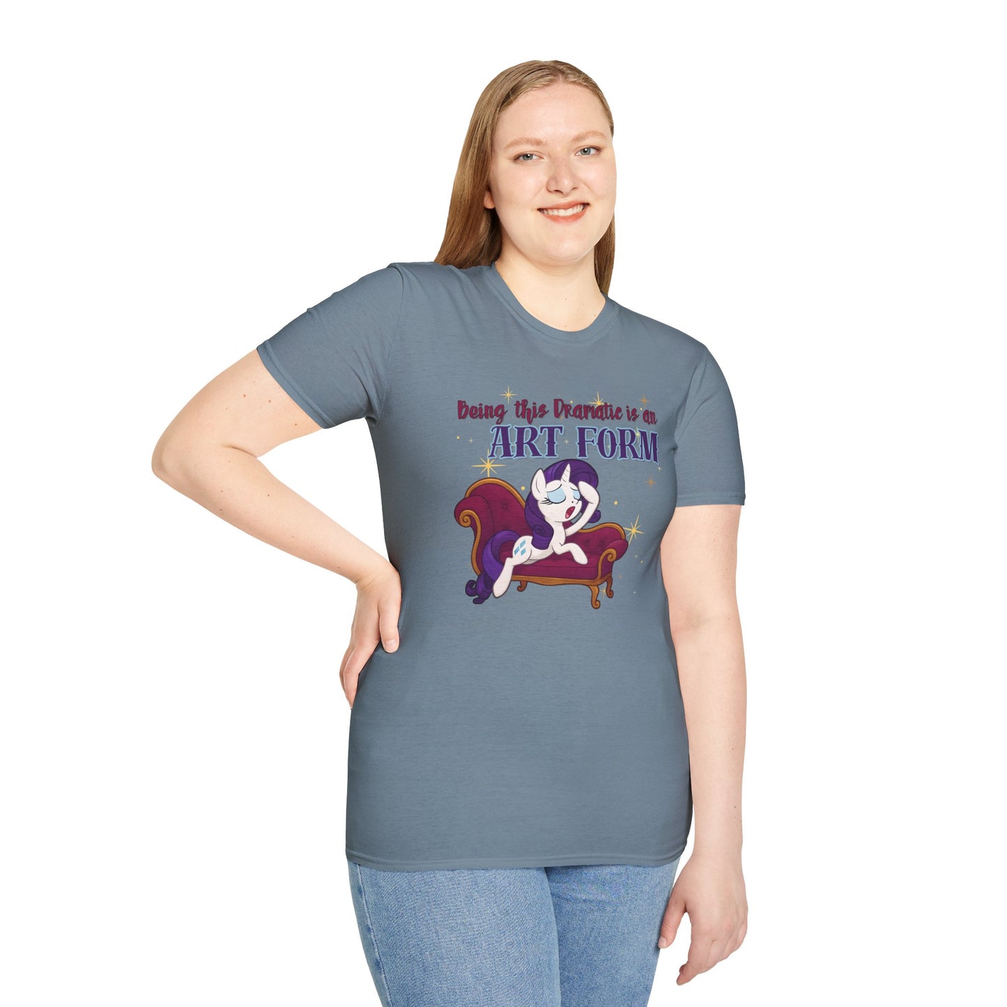 My Little Pony Rarity - Being Dramatic - Unisex Softstyle T-Shirt