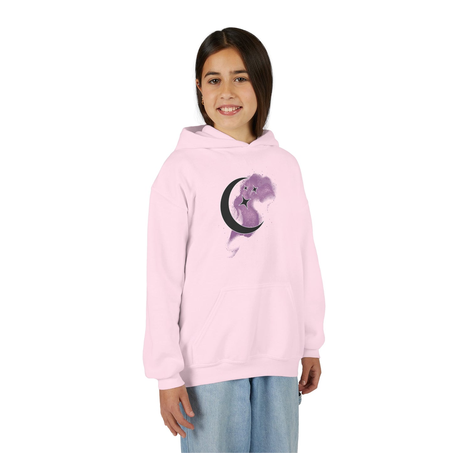 Adorably Diabolic Unicorn Magic - Youth Heavy Blend Hooded Sweatshirt