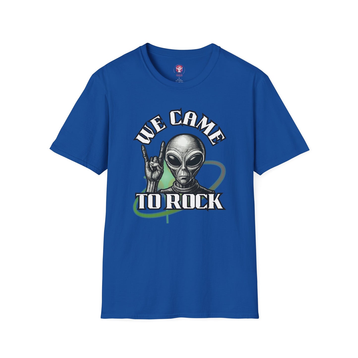 Alien Metal - We Came to Rock - Unisex Softstyle T-Shirt