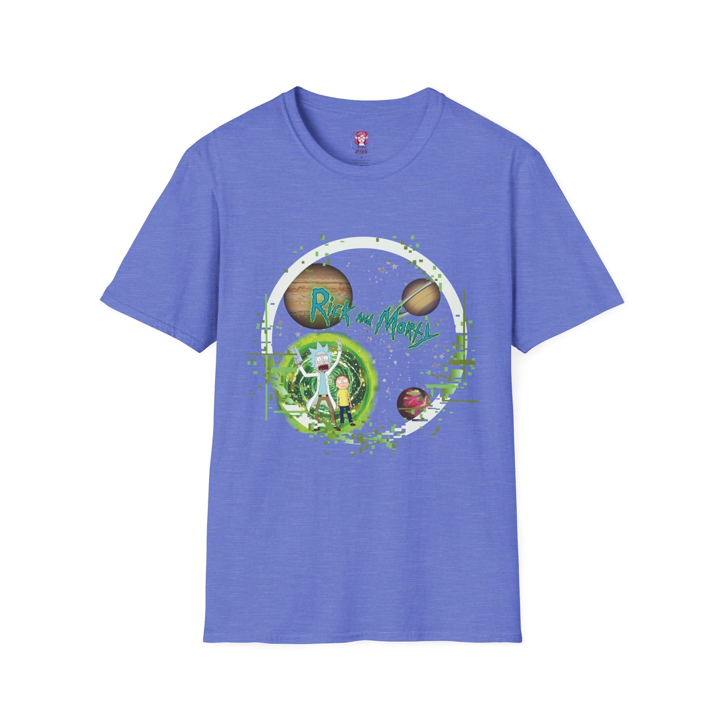 Rick & Morty Broken Space - Unisex Softstyle T-Shirt