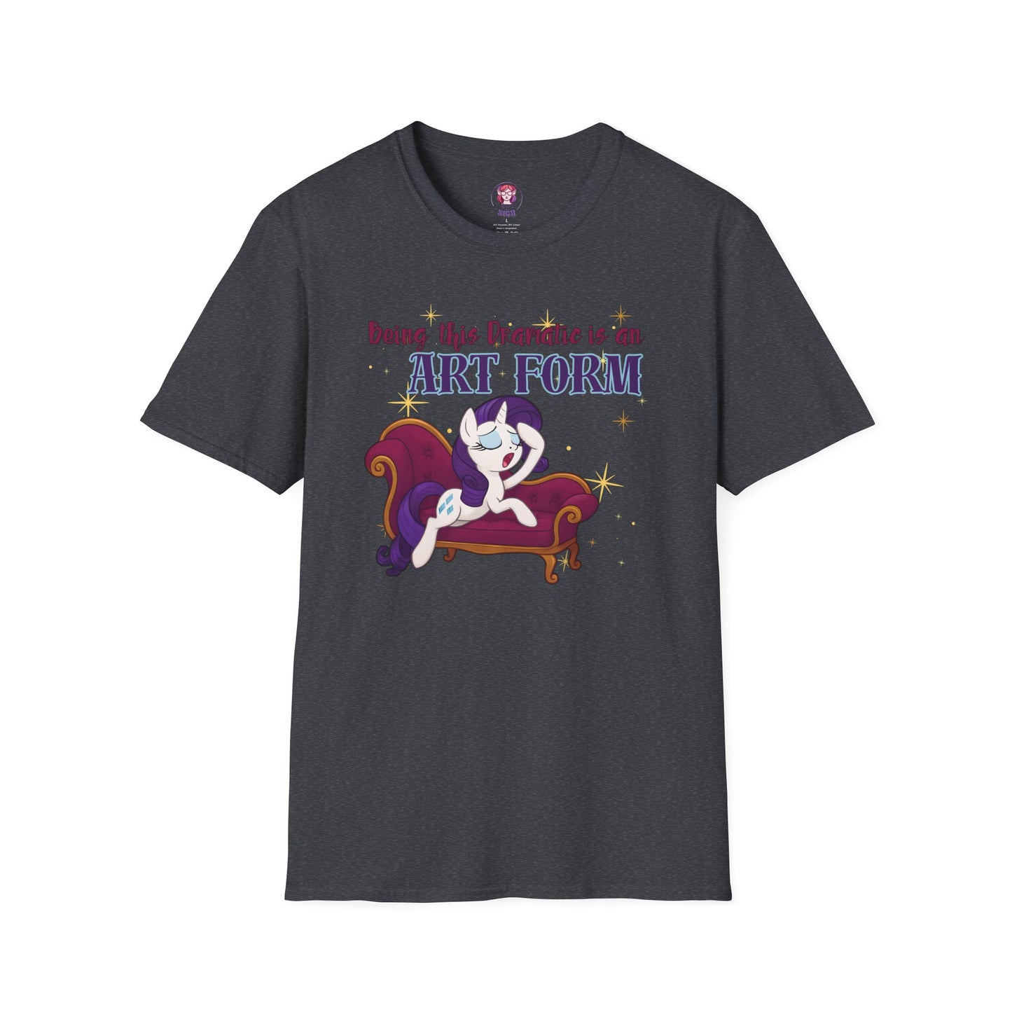My Little Pony Rarity - Being Dramatic - Unisex Softstyle T-Shirt