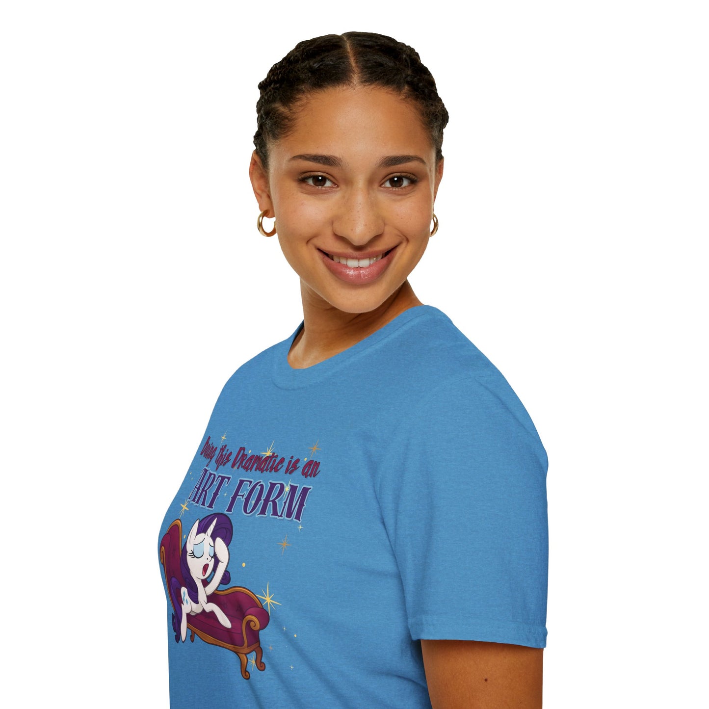 My Little Pony Rarity - Being Dramatic - Unisex Softstyle T-Shirt