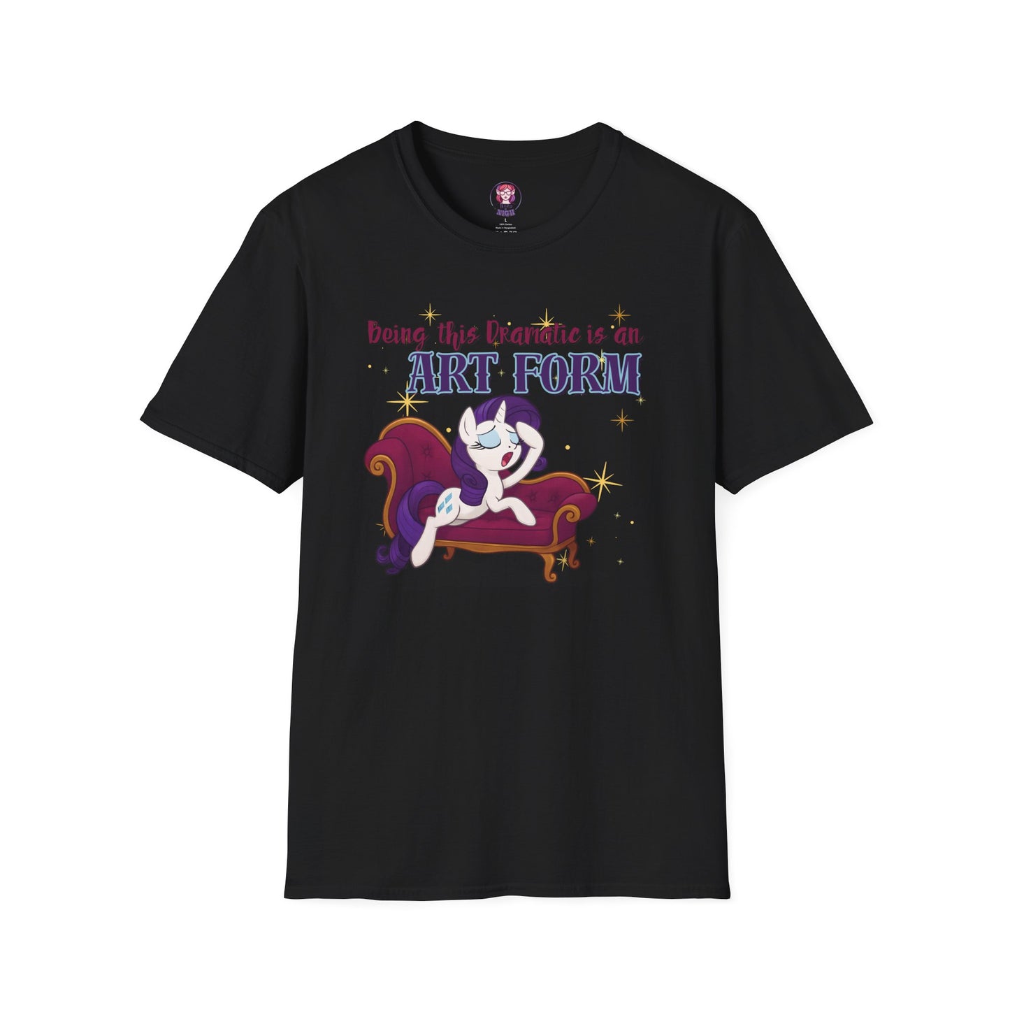 My Little Pony Rarity - Being Dramatic - Unisex Softstyle T-Shirt