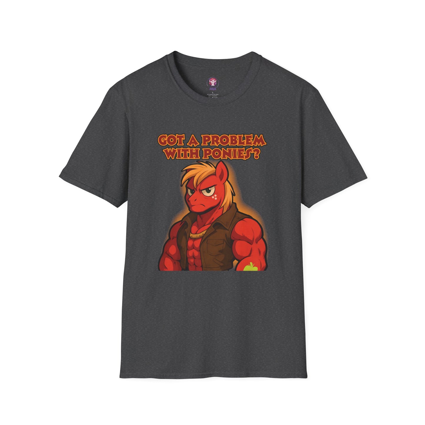 My Little Pony Masculine Big Mac - Pony Problem - Unisex Softstyle T-Shirt