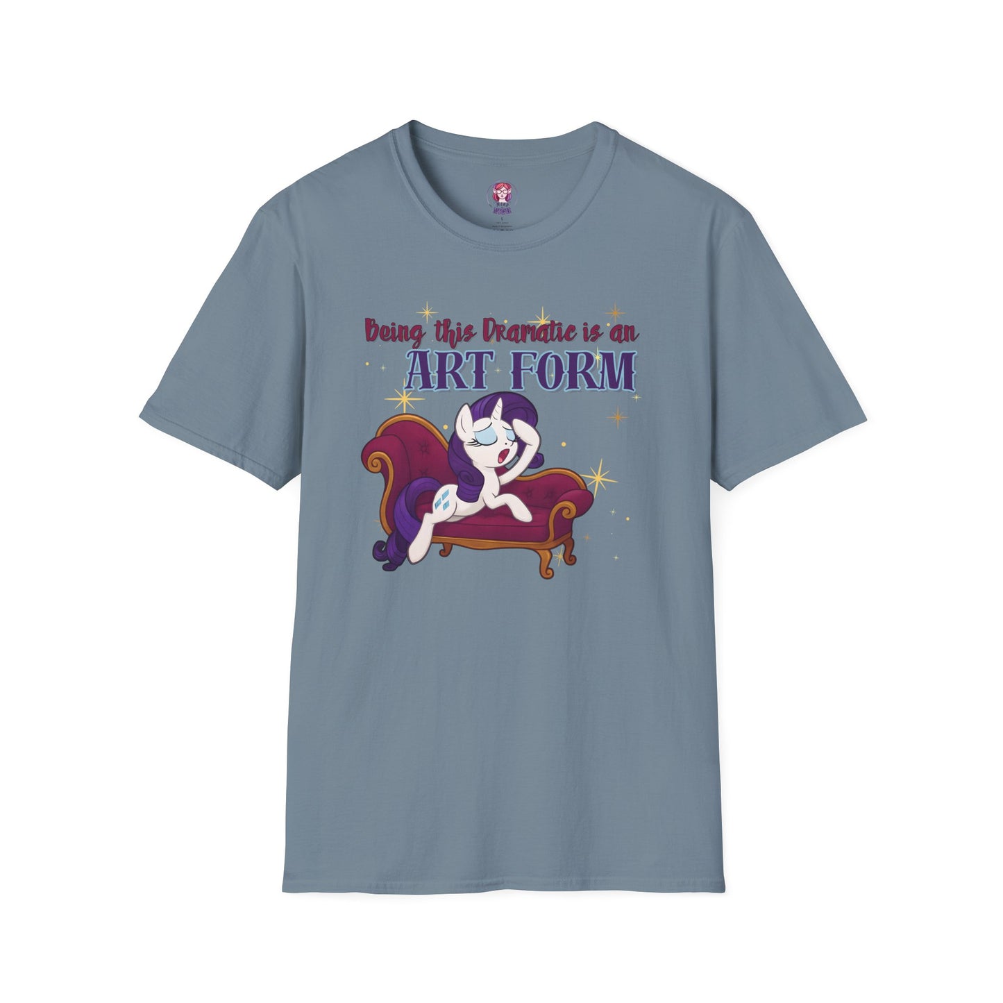 My Little Pony Rarity - Being Dramatic - Unisex Softstyle T-Shirt