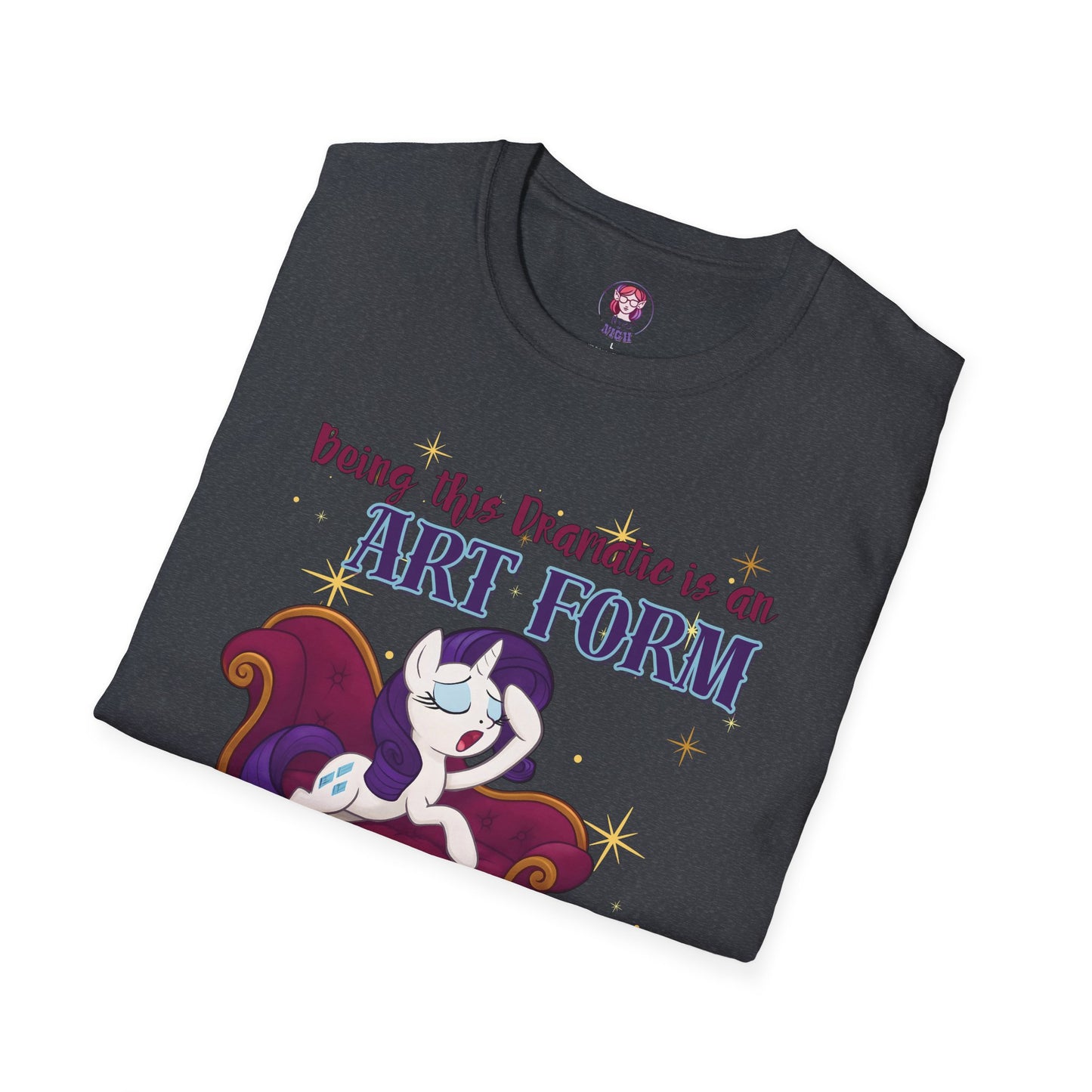 My Little Pony Rarity - Being Dramatic - Unisex Softstyle T-Shirt