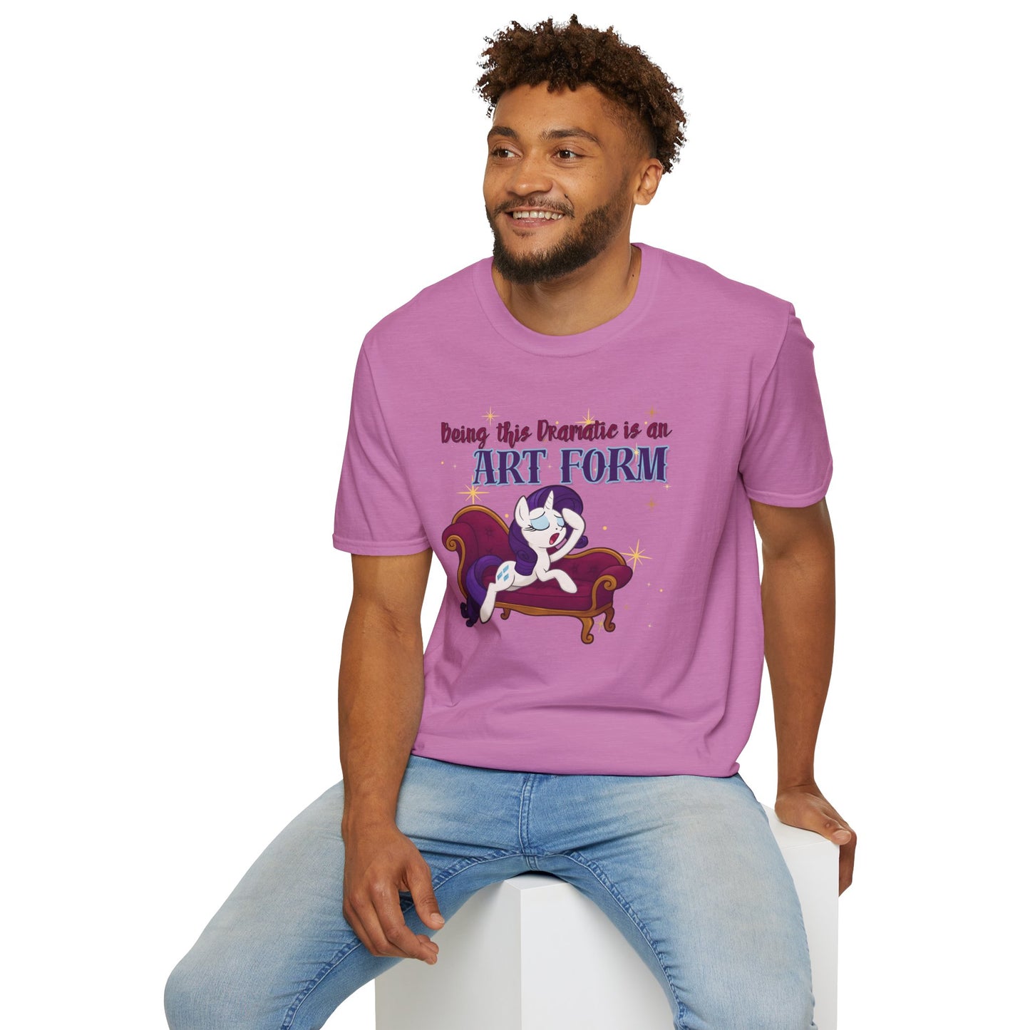 My Little Pony Rarity - Being Dramatic - Unisex Softstyle T-Shirt