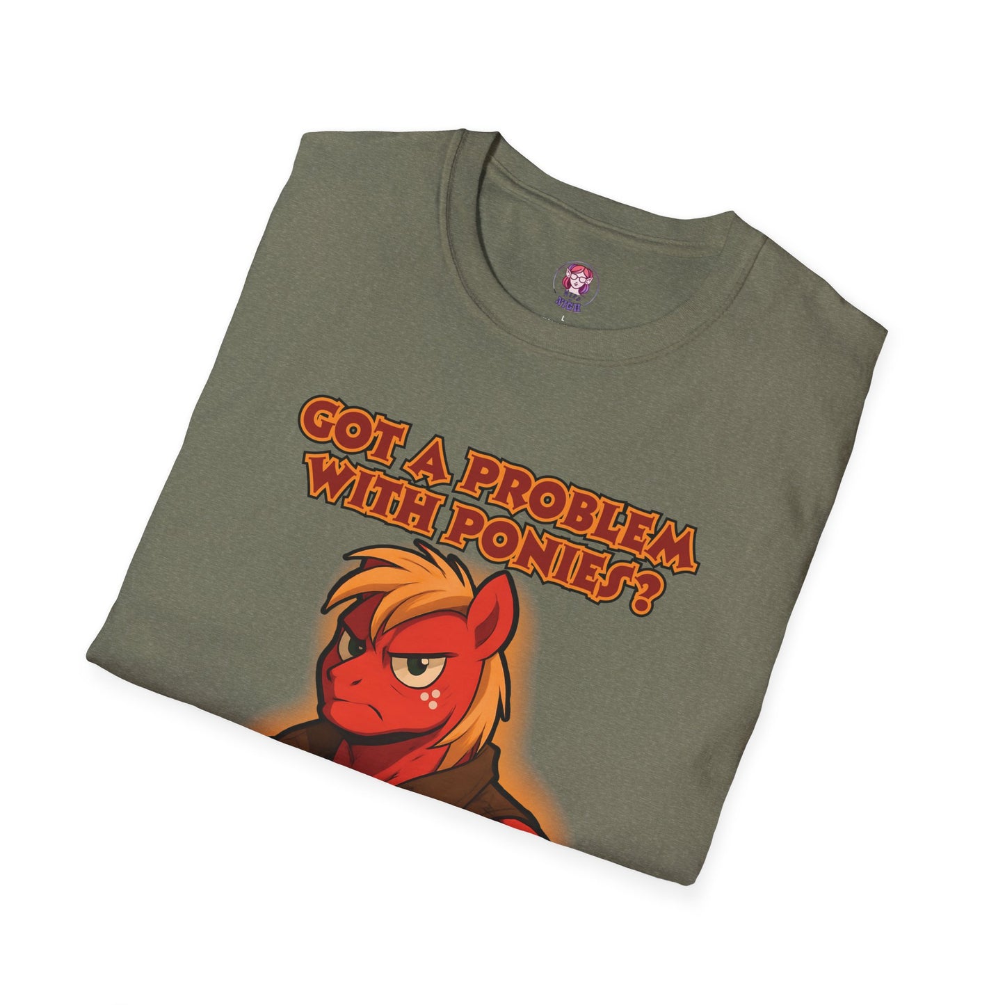 My Little Pony Masculine Big Mac - Pony Problem - Unisex Softstyle T-Shirt