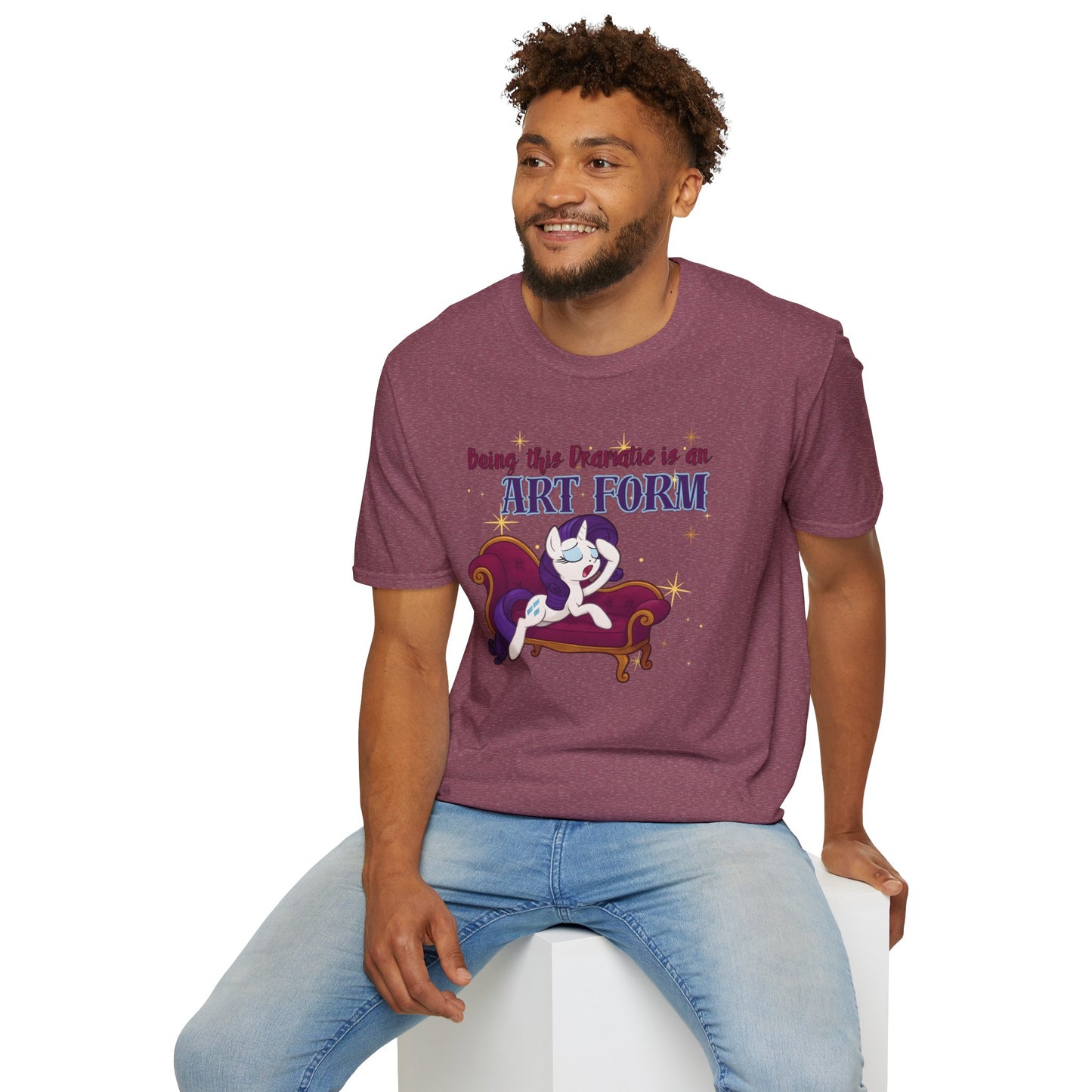 My Little Pony Rarity - Being Dramatic - Unisex Softstyle T-Shirt