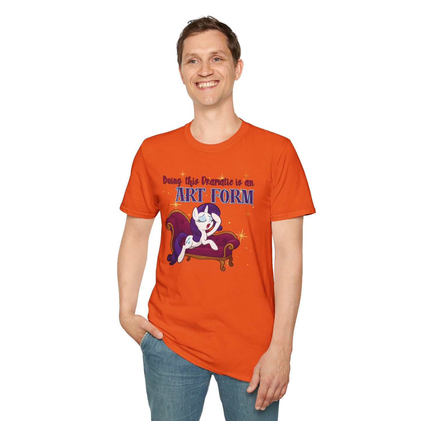 My Little Pony Rarity - Being Dramatic - Unisex Softstyle T-Shirt