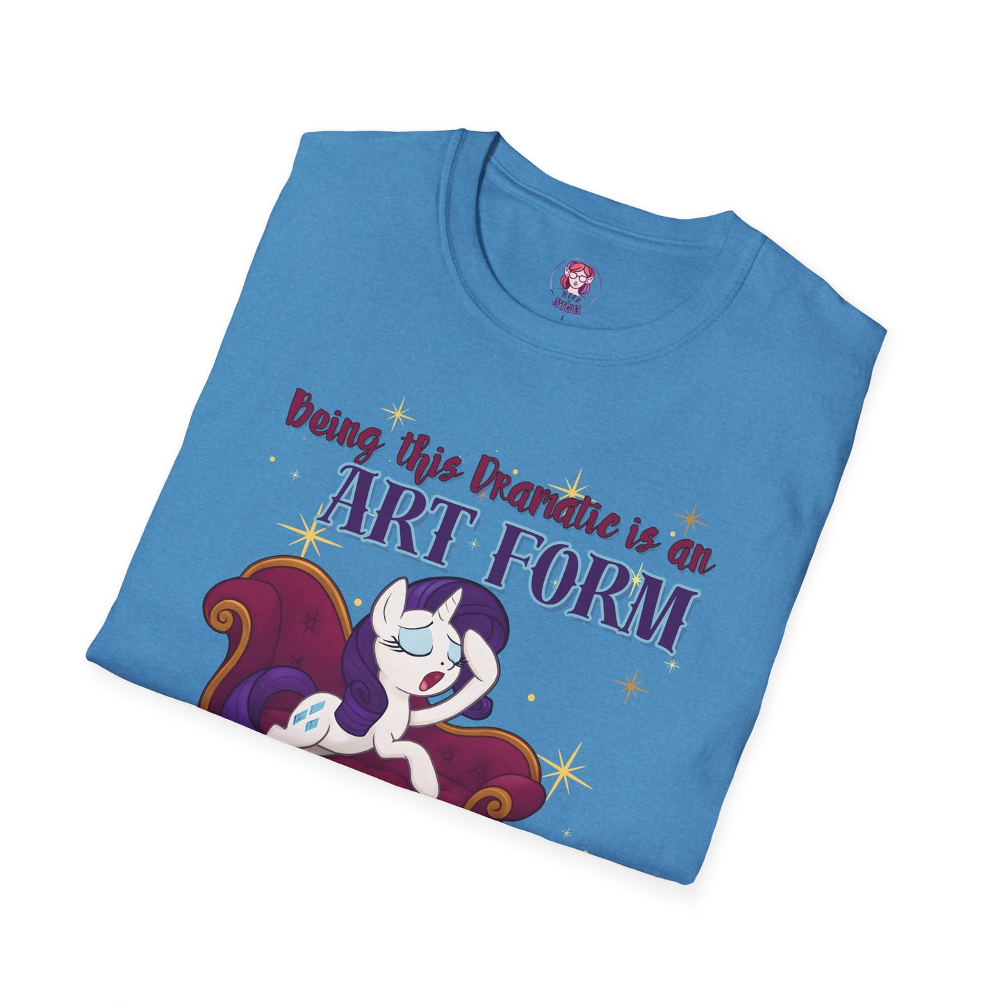 My Little Pony Rarity - Being Dramatic - Unisex Softstyle T-Shirt