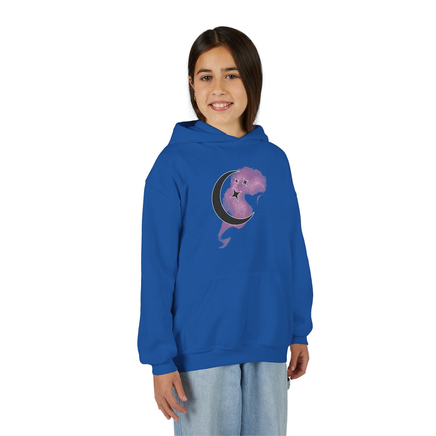 Adorably Diabolic Unicorn Magic - Youth Heavy Blend Hooded Sweatshirt