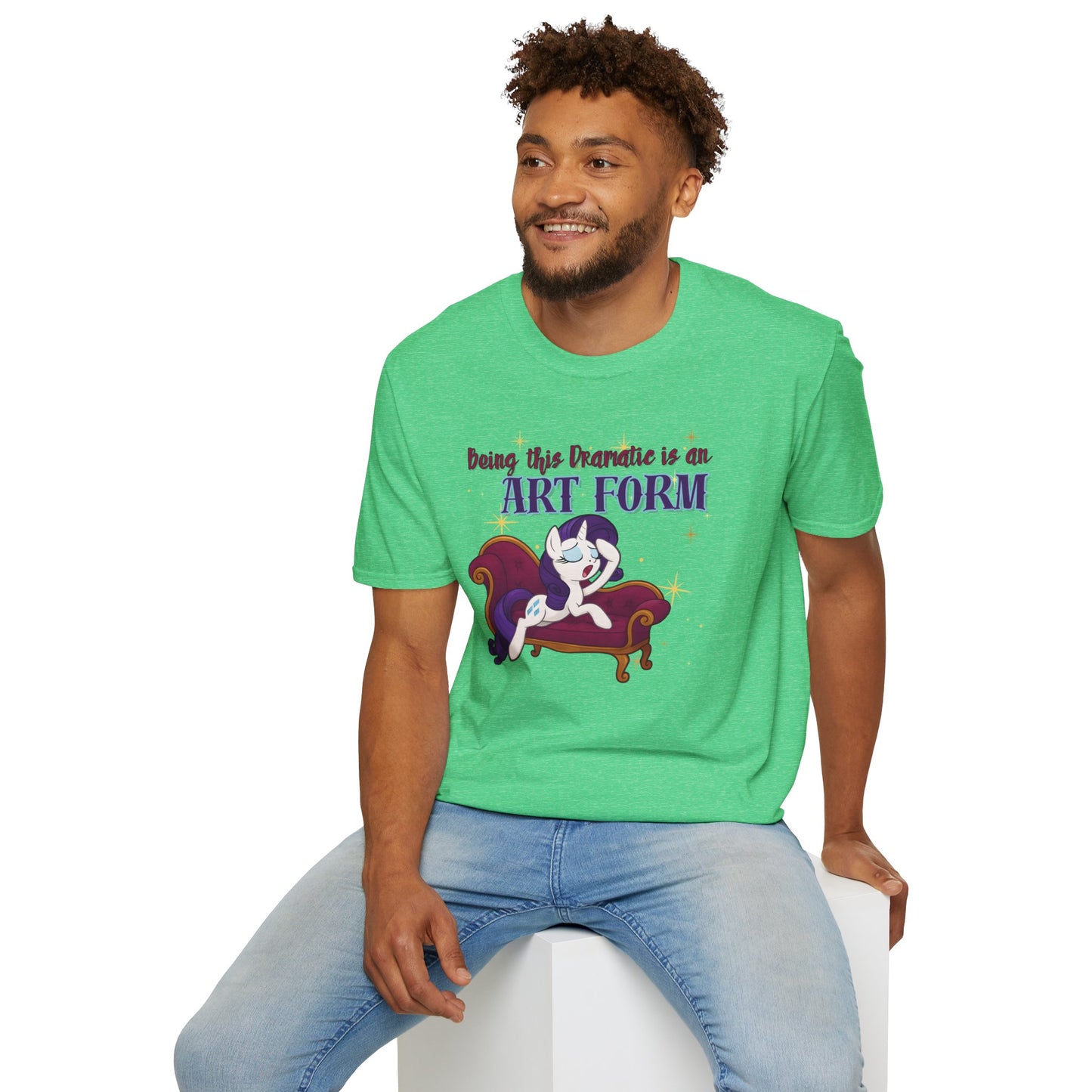 My Little Pony Rarity - Being Dramatic - Unisex Softstyle T-Shirt