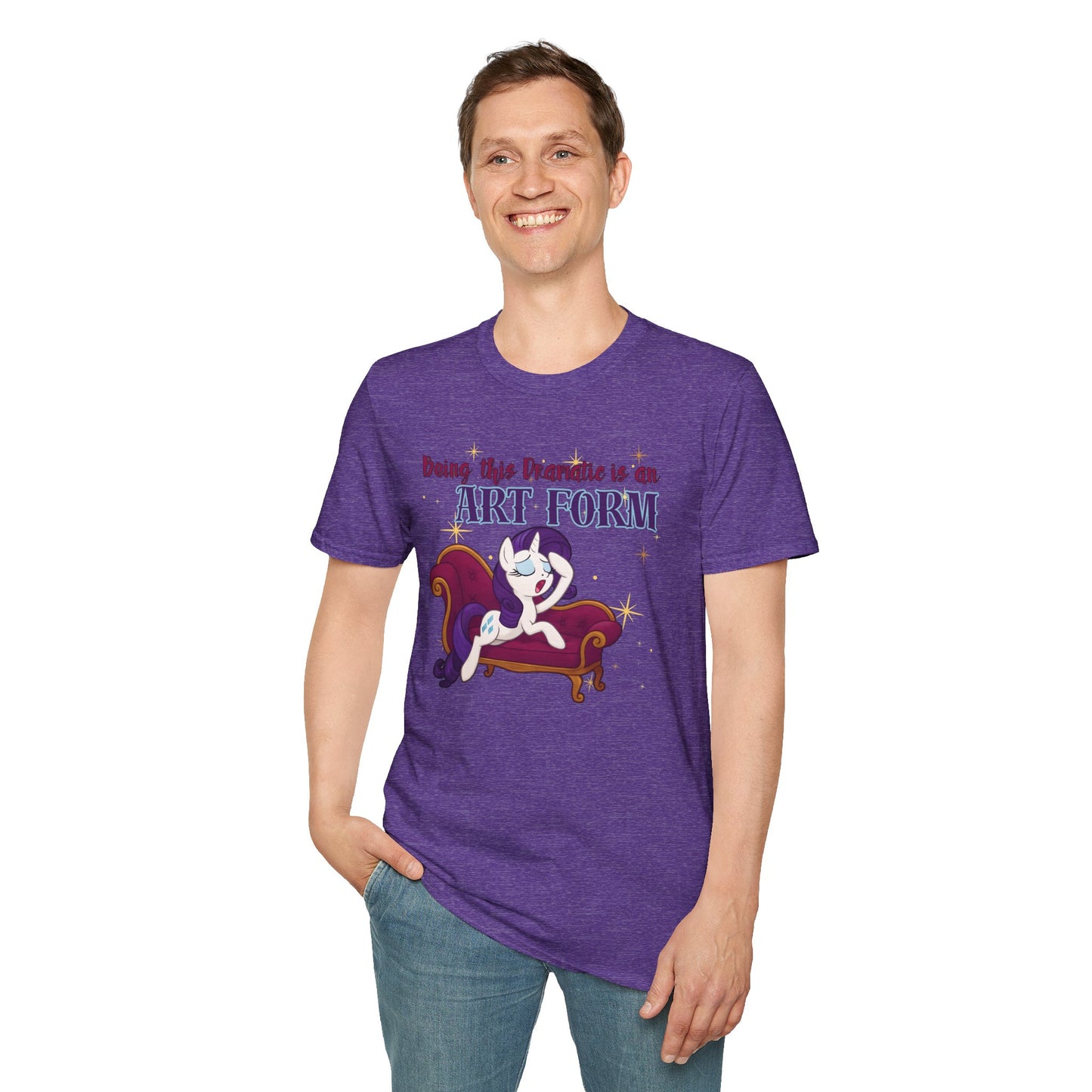 My Little Pony Rarity - Being Dramatic - Unisex Softstyle T-Shirt