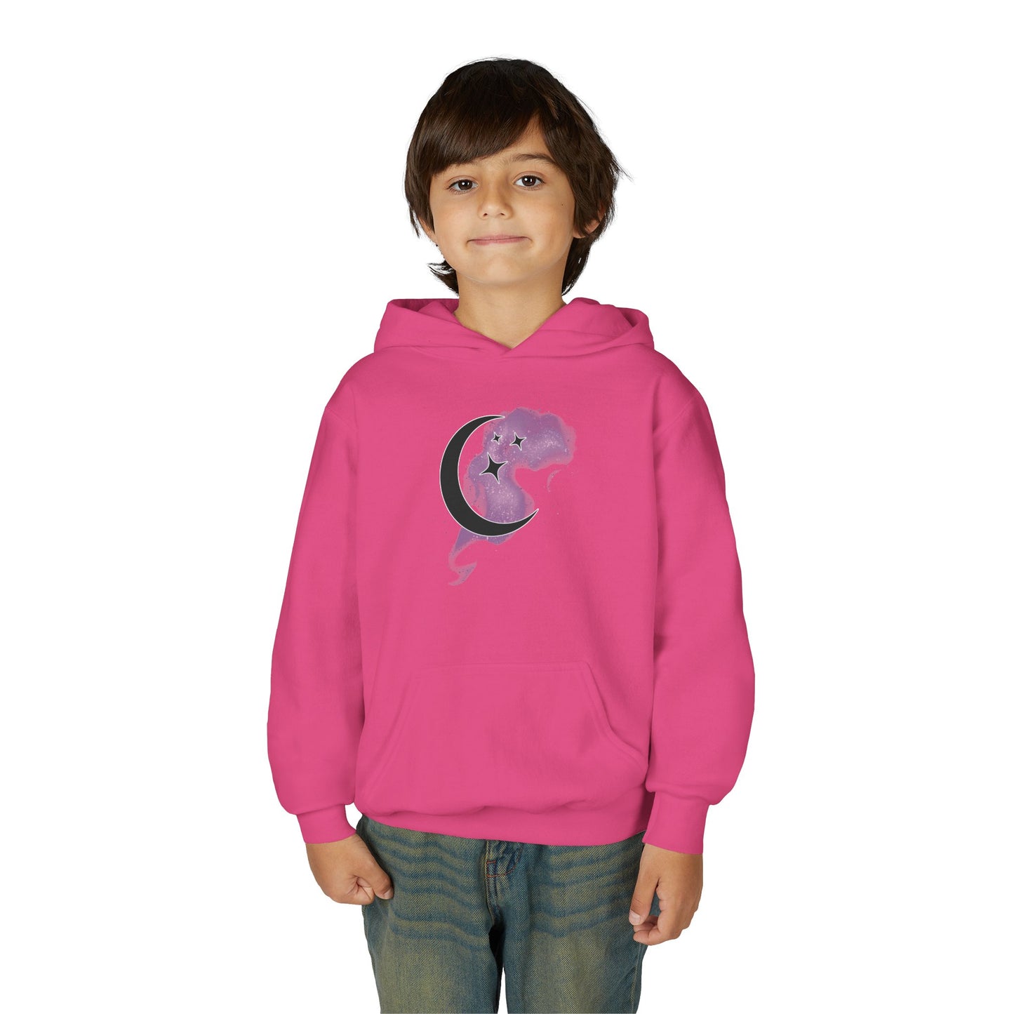 Adorably Diabolic Unicorn Magic - Youth Heavy Blend Hooded Sweatshirt