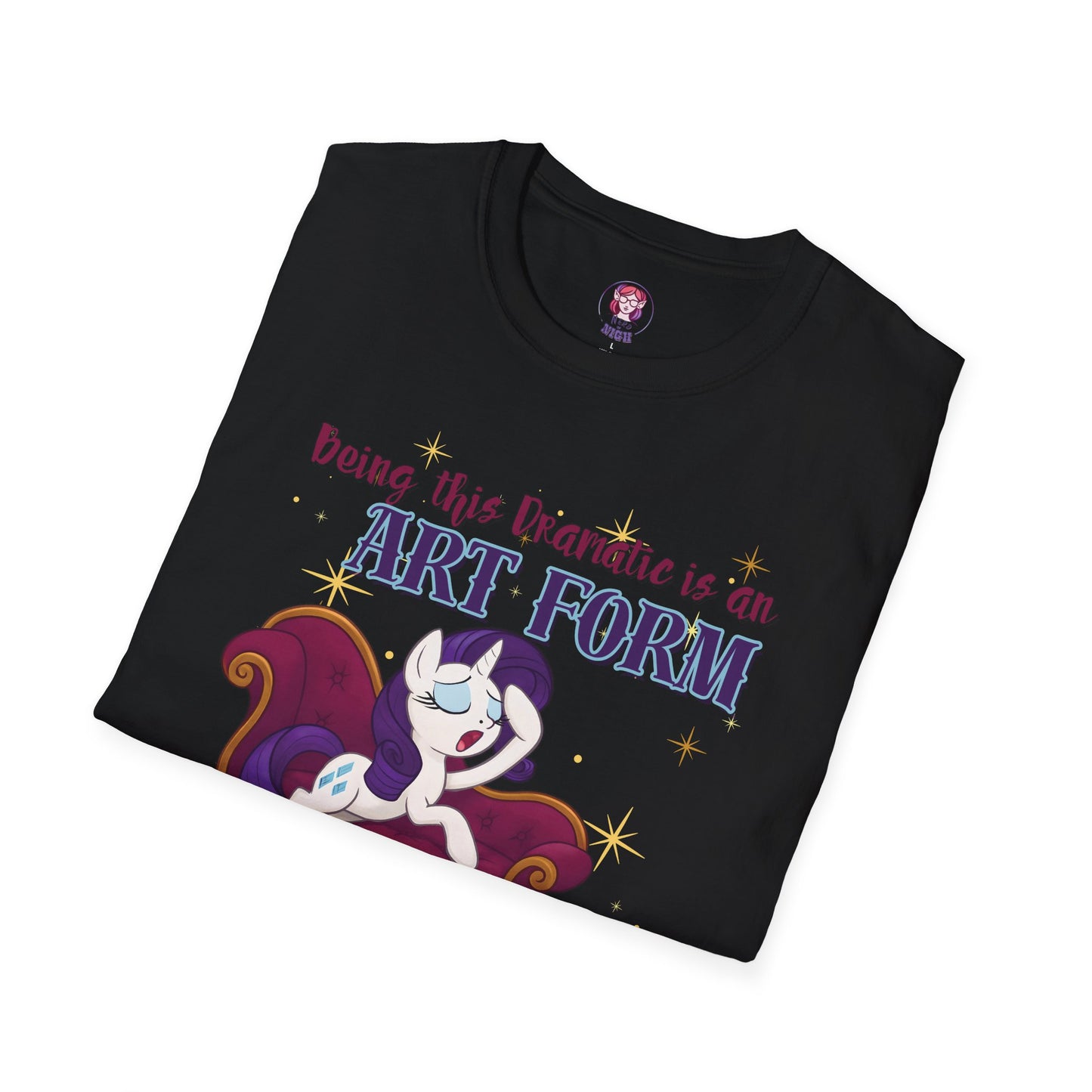 My Little Pony Rarity - Being Dramatic - Unisex Softstyle T-Shirt