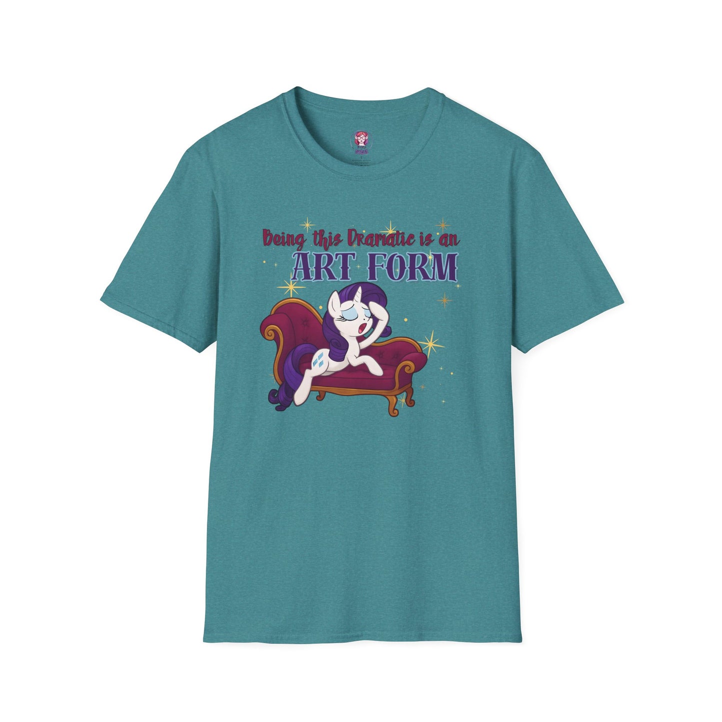 My Little Pony Rarity - Being Dramatic - Unisex Softstyle T-Shirt