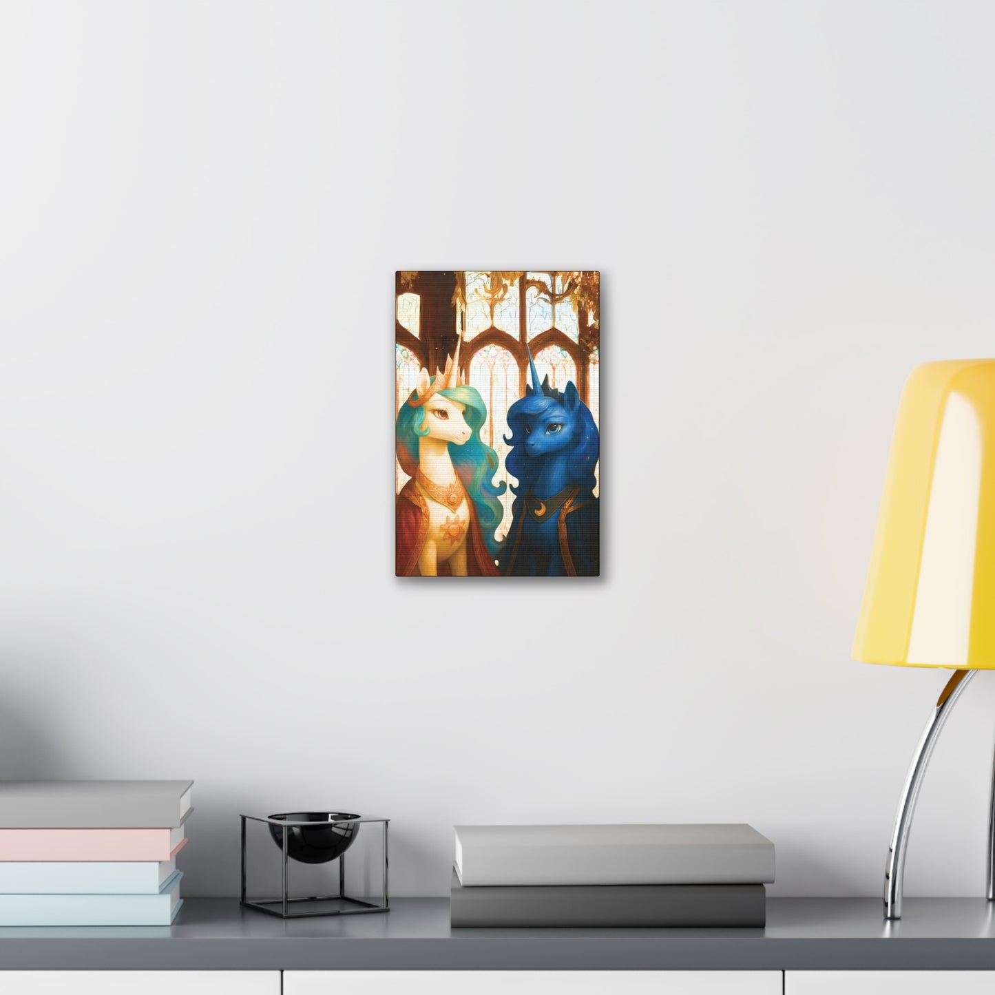 Royal Luna & Celestia - My Little Pony Canvas Art - Stretched, 0.75"
