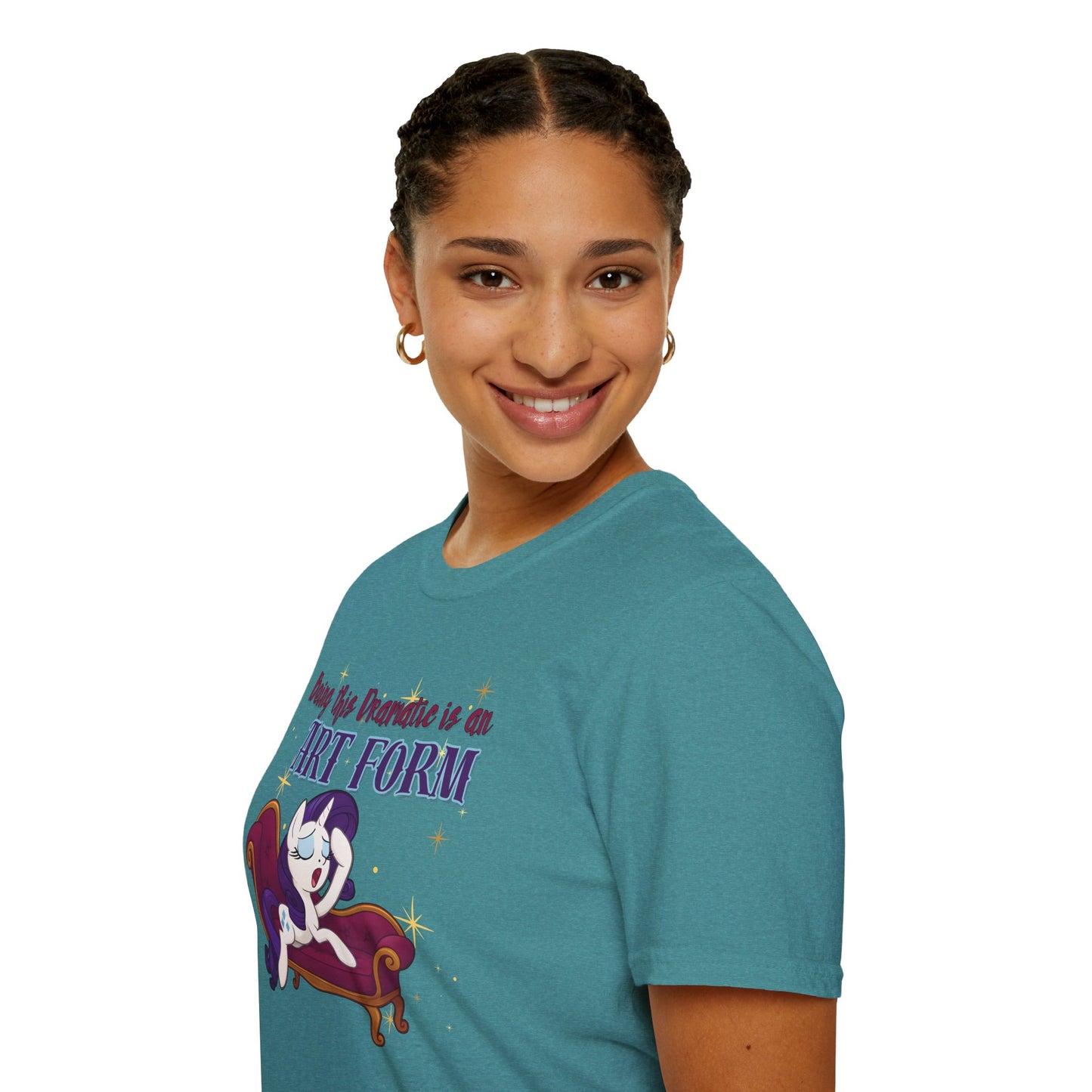 My Little Pony Rarity - Being Dramatic - Unisex Softstyle T-Shirt