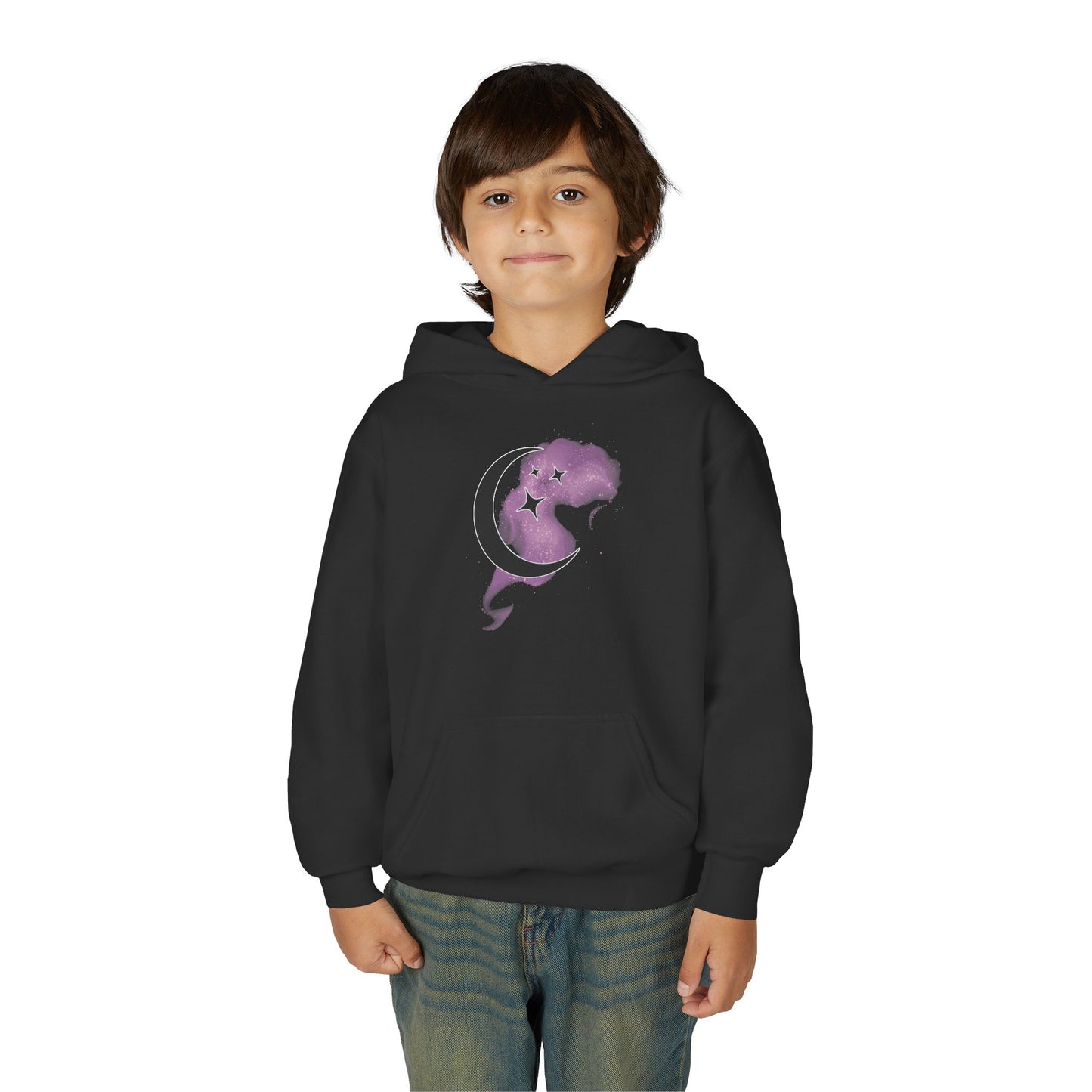 Adorably Diabolic Unicorn Magic - Youth Heavy Blend Hooded Sweatshirt