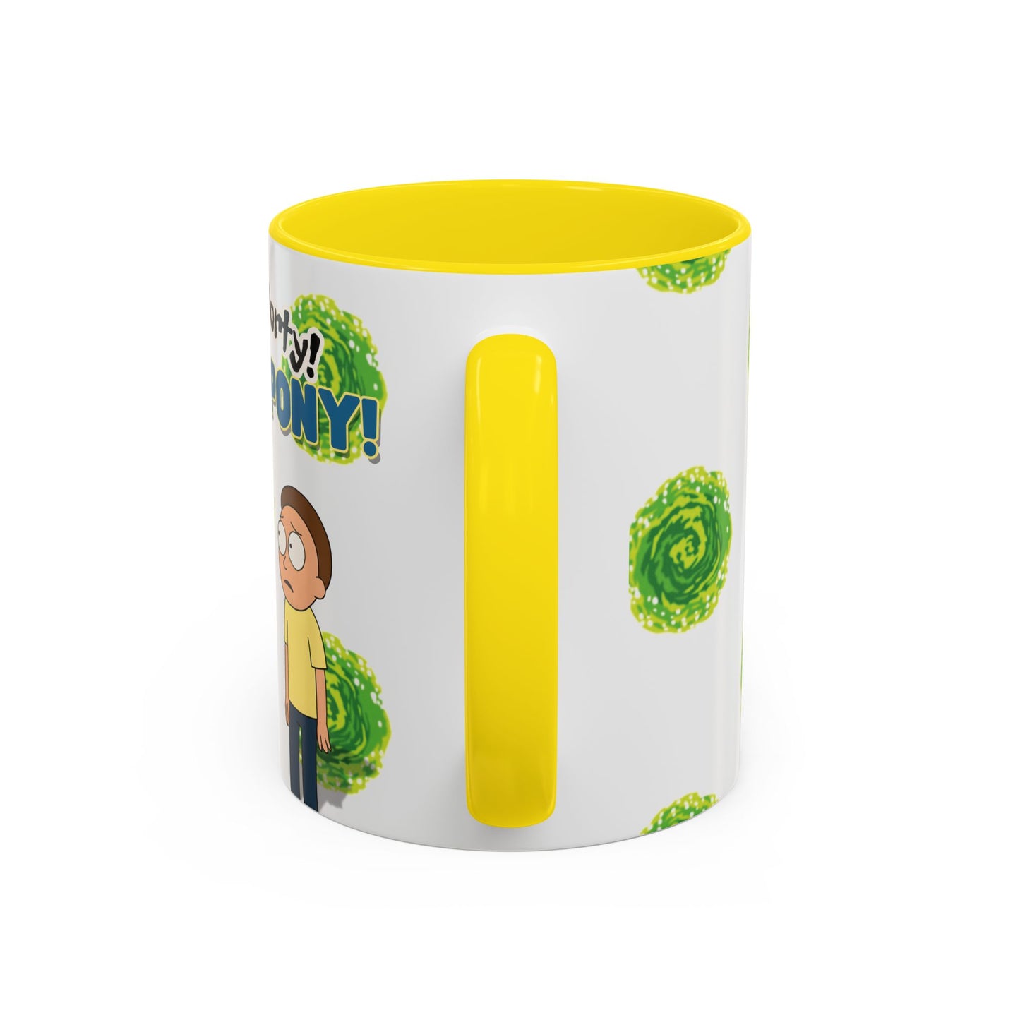 Rick & Morty Pony Accent Coffee Mug (11, 15oz)