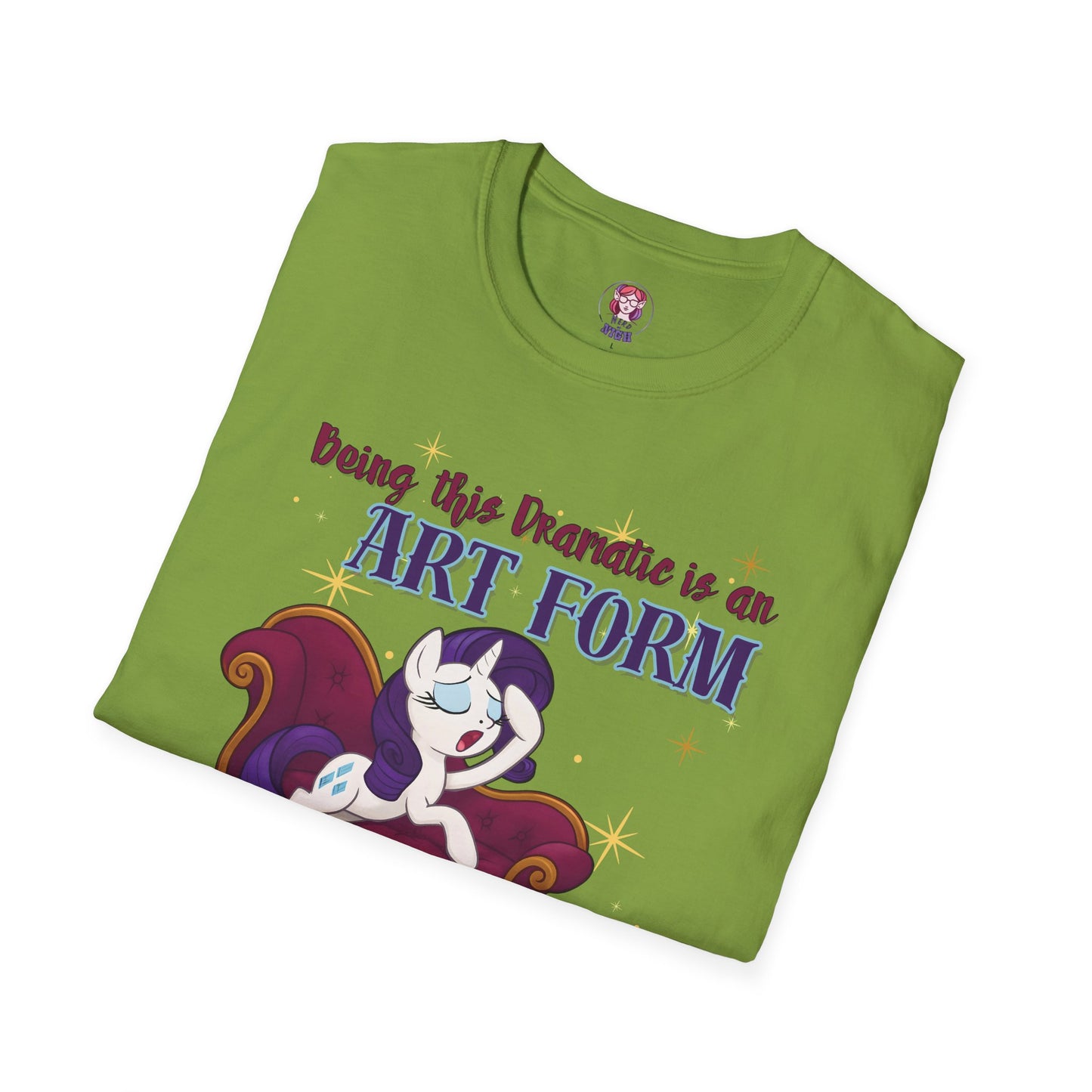 My Little Pony Rarity - Being Dramatic - Unisex Softstyle T-Shirt