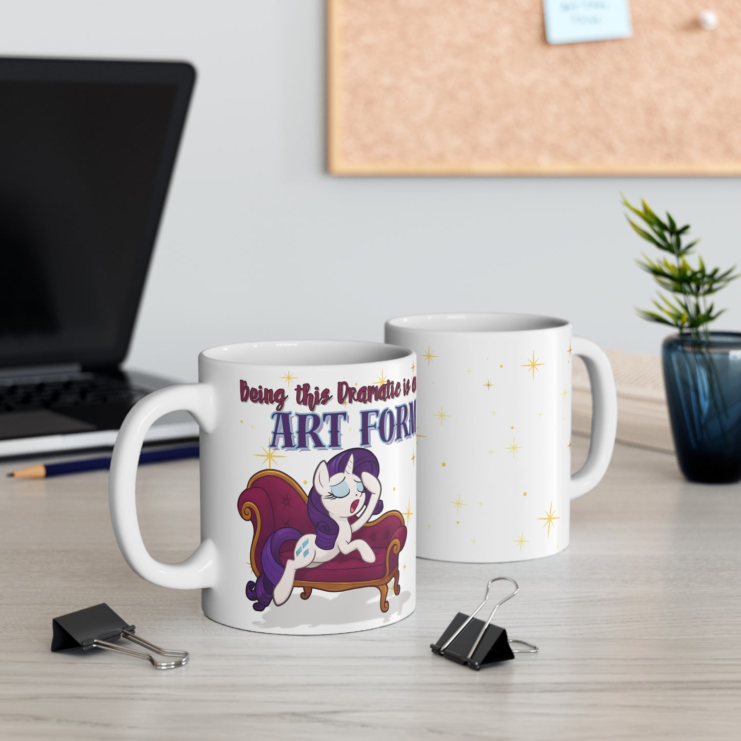 My Little Pony Rarity Dramatic Mug 11oz