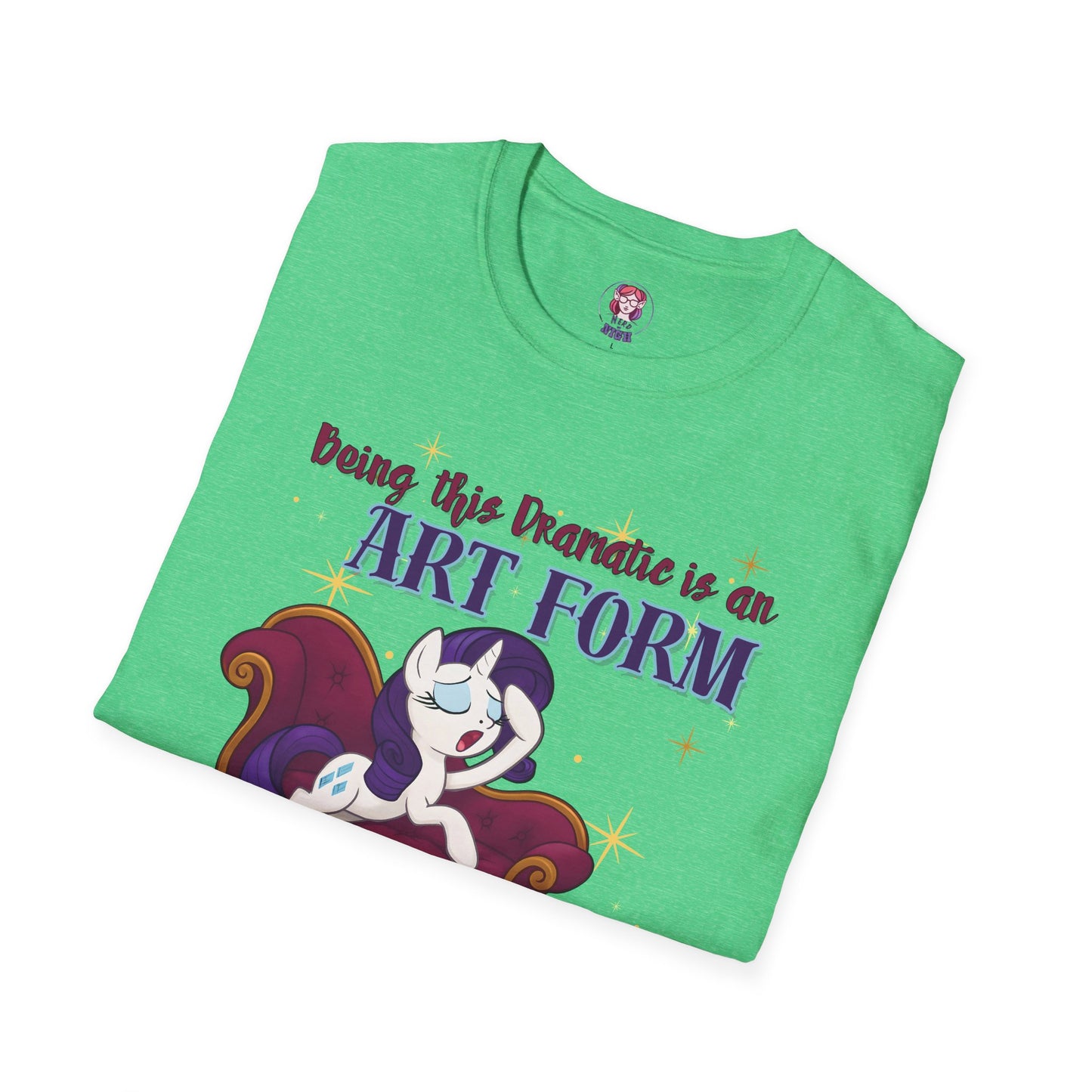 My Little Pony Rarity - Being Dramatic - Unisex Softstyle T-Shirt