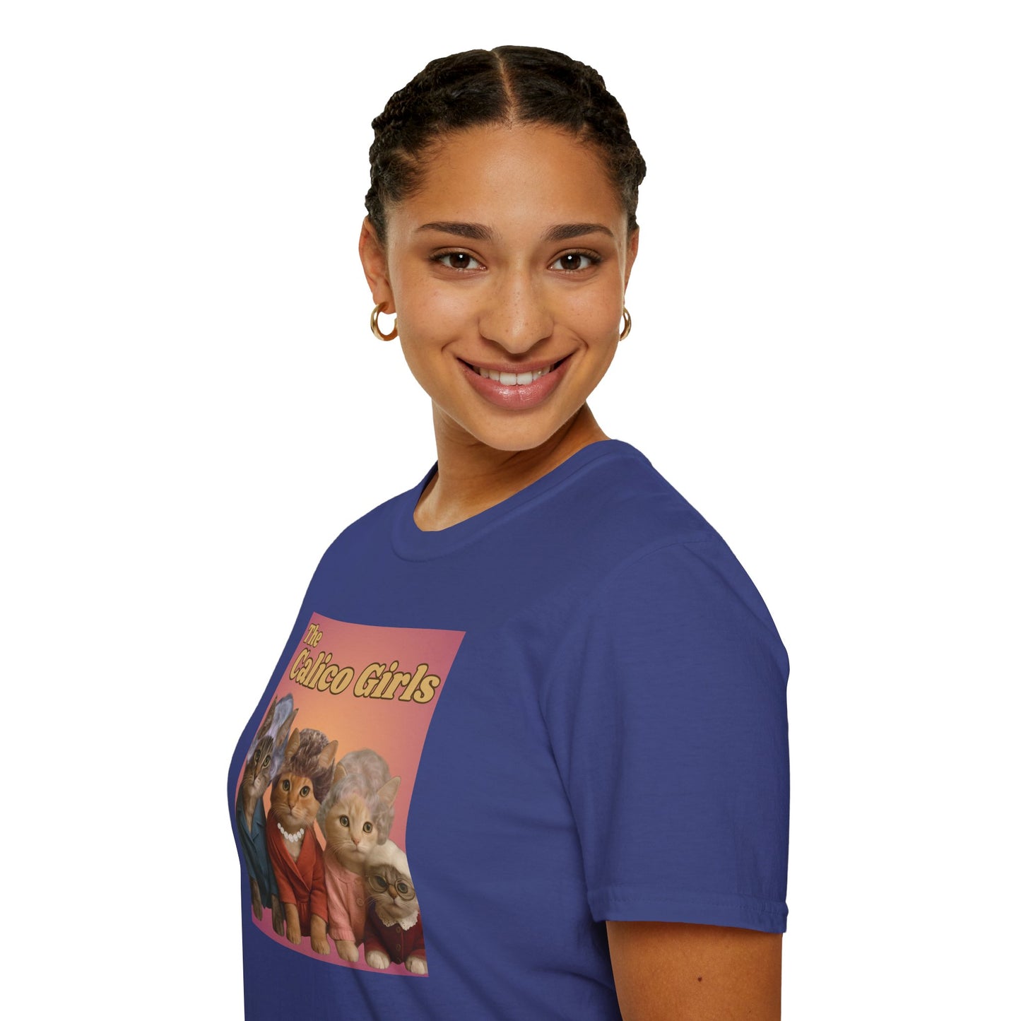 The Calico Girls cute kittens - Unisex Softstyle T-Shirt