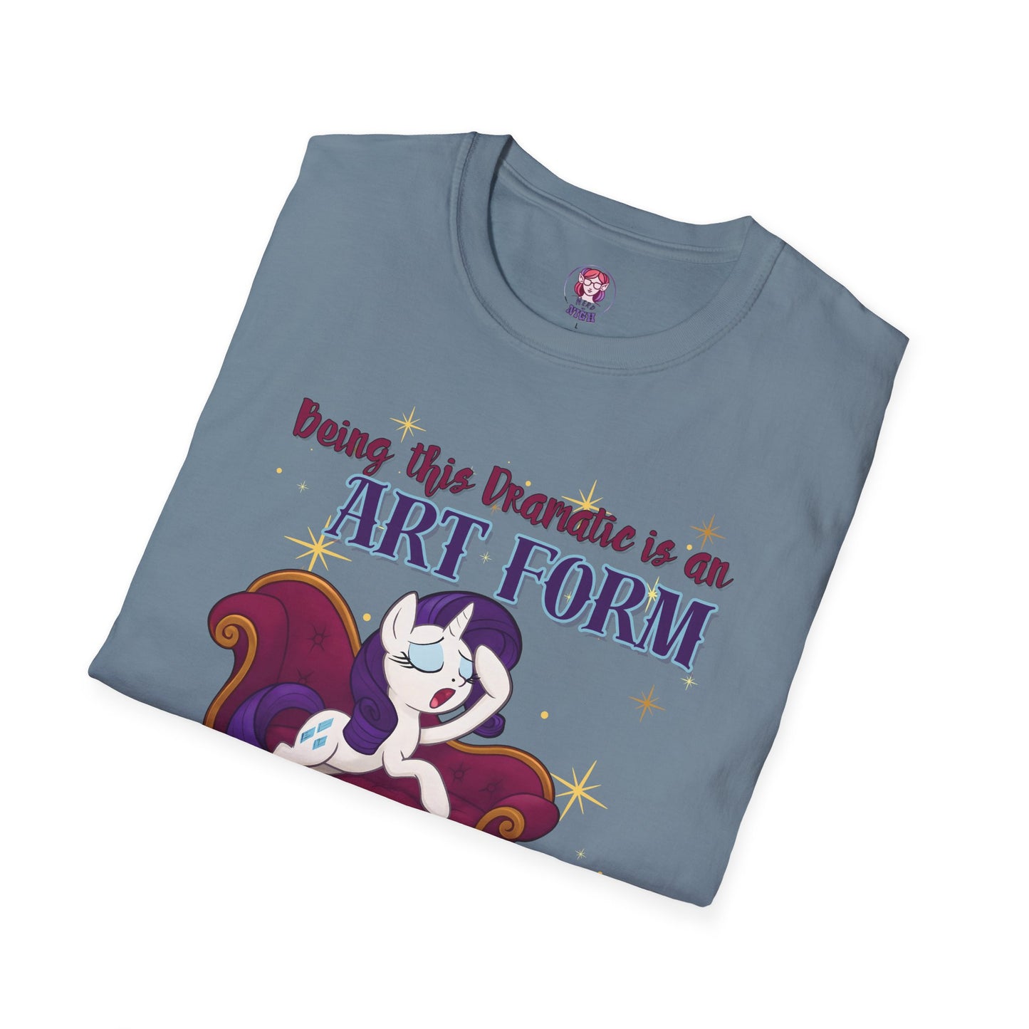 My Little Pony Rarity - Being Dramatic - Unisex Softstyle T-Shirt