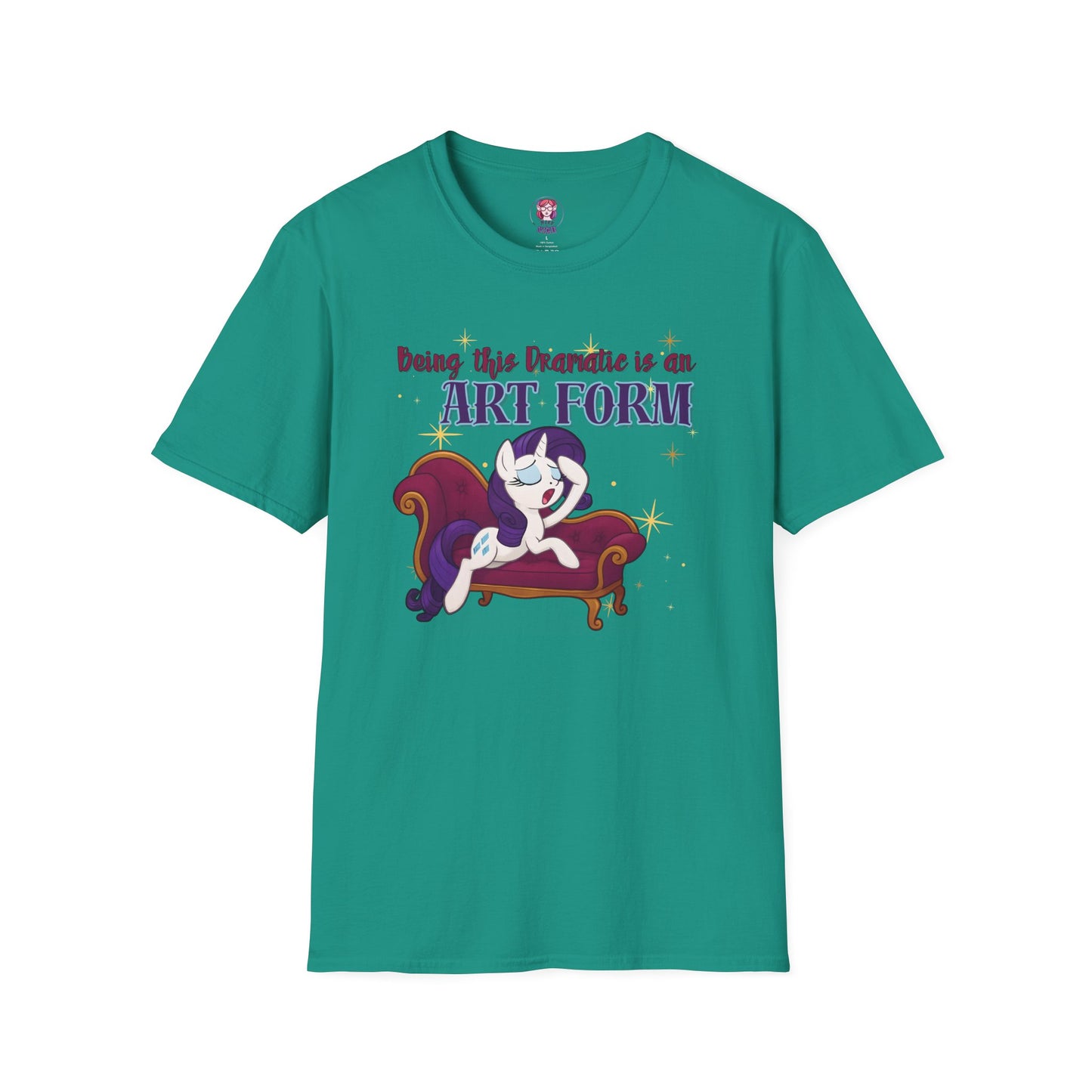 My Little Pony Rarity - Being Dramatic - Unisex Softstyle T-Shirt