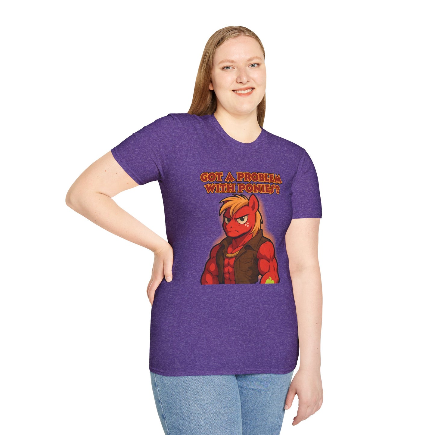 My Little Pony Masculine Big Mac - Pony Problem - Unisex Softstyle T-Shirt
