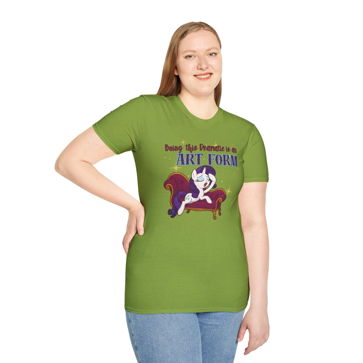 My Little Pony Rarity - Being Dramatic - Unisex Softstyle T-Shirt