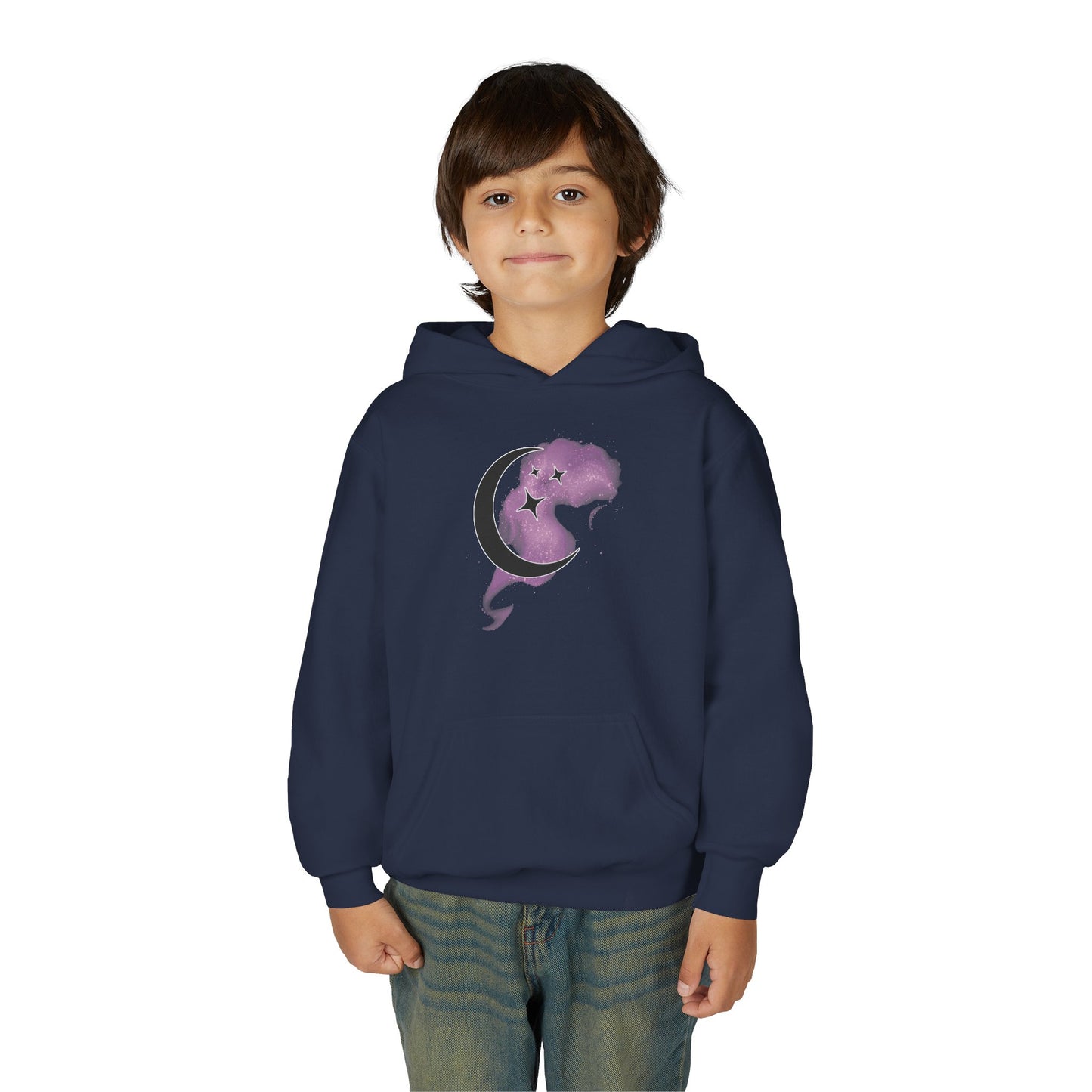 Adorably Diabolic Unicorn Magic - Youth Heavy Blend Hooded Sweatshirt