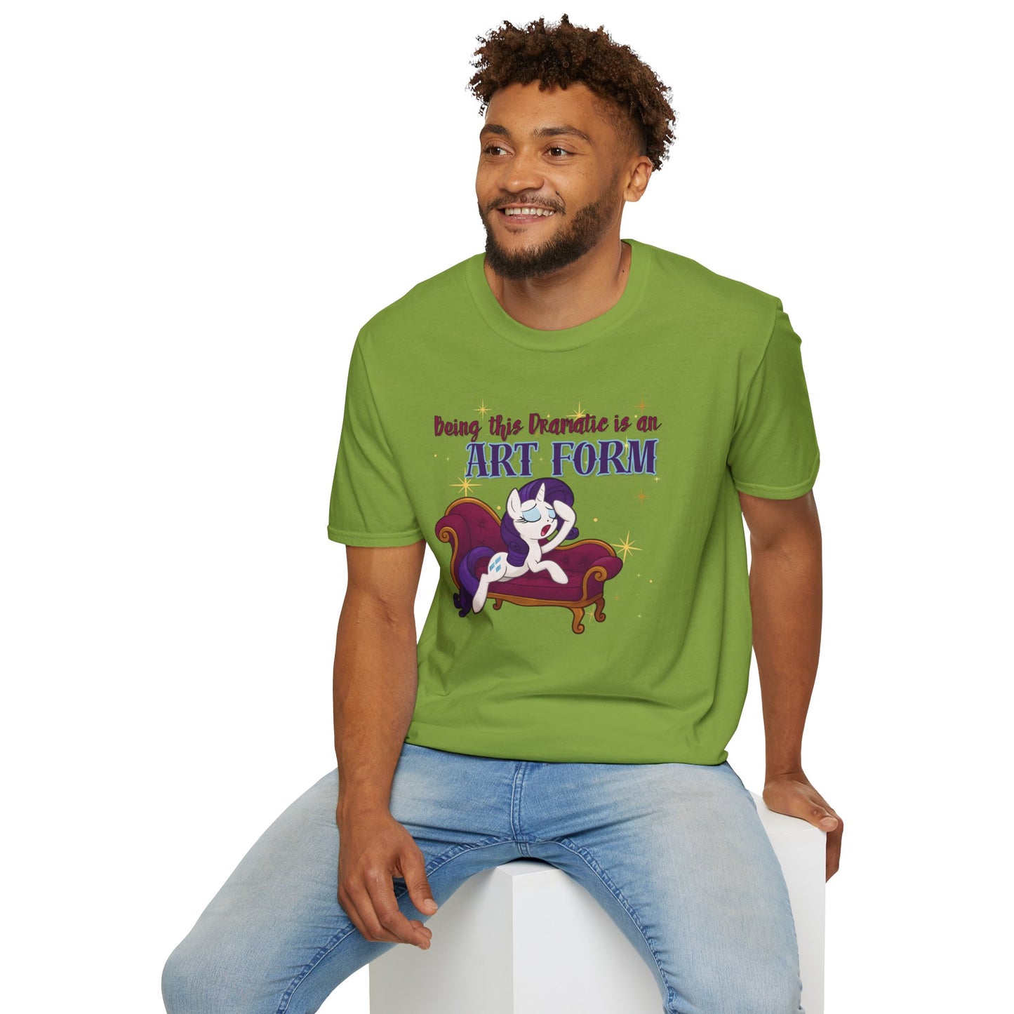 My Little Pony Rarity - Being Dramatic - Unisex Softstyle T-Shirt