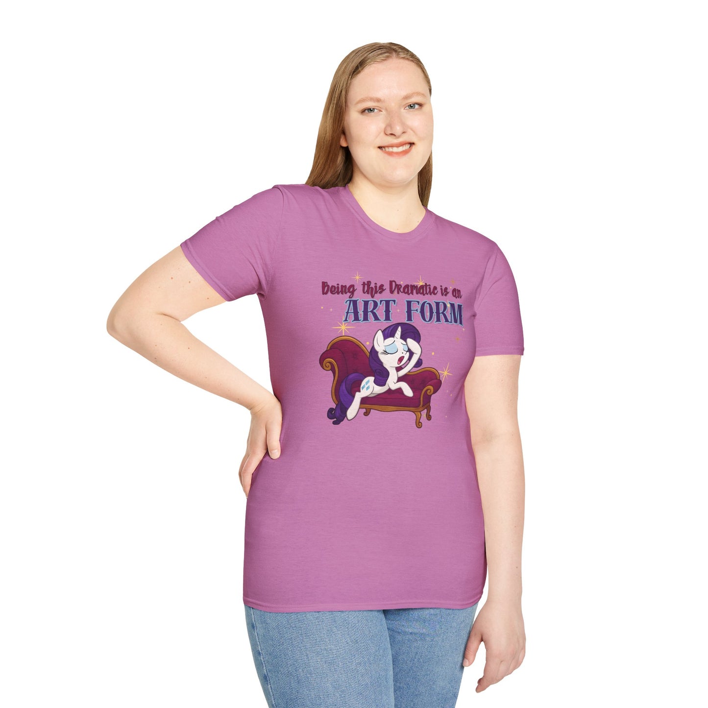 My Little Pony Rarity - Being Dramatic - Unisex Softstyle T-Shirt