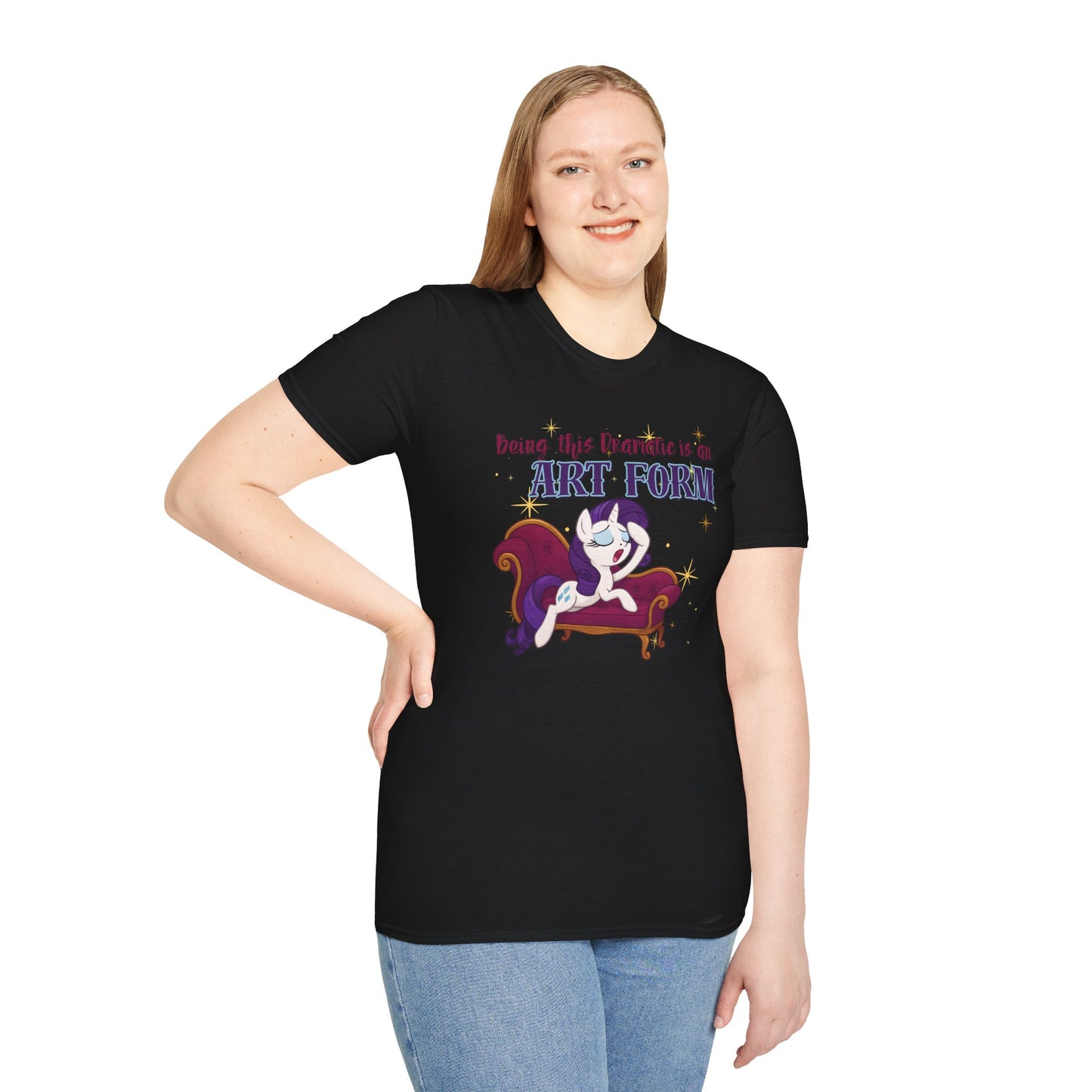 My Little Pony Rarity - Being Dramatic - Unisex Softstyle T-Shirt