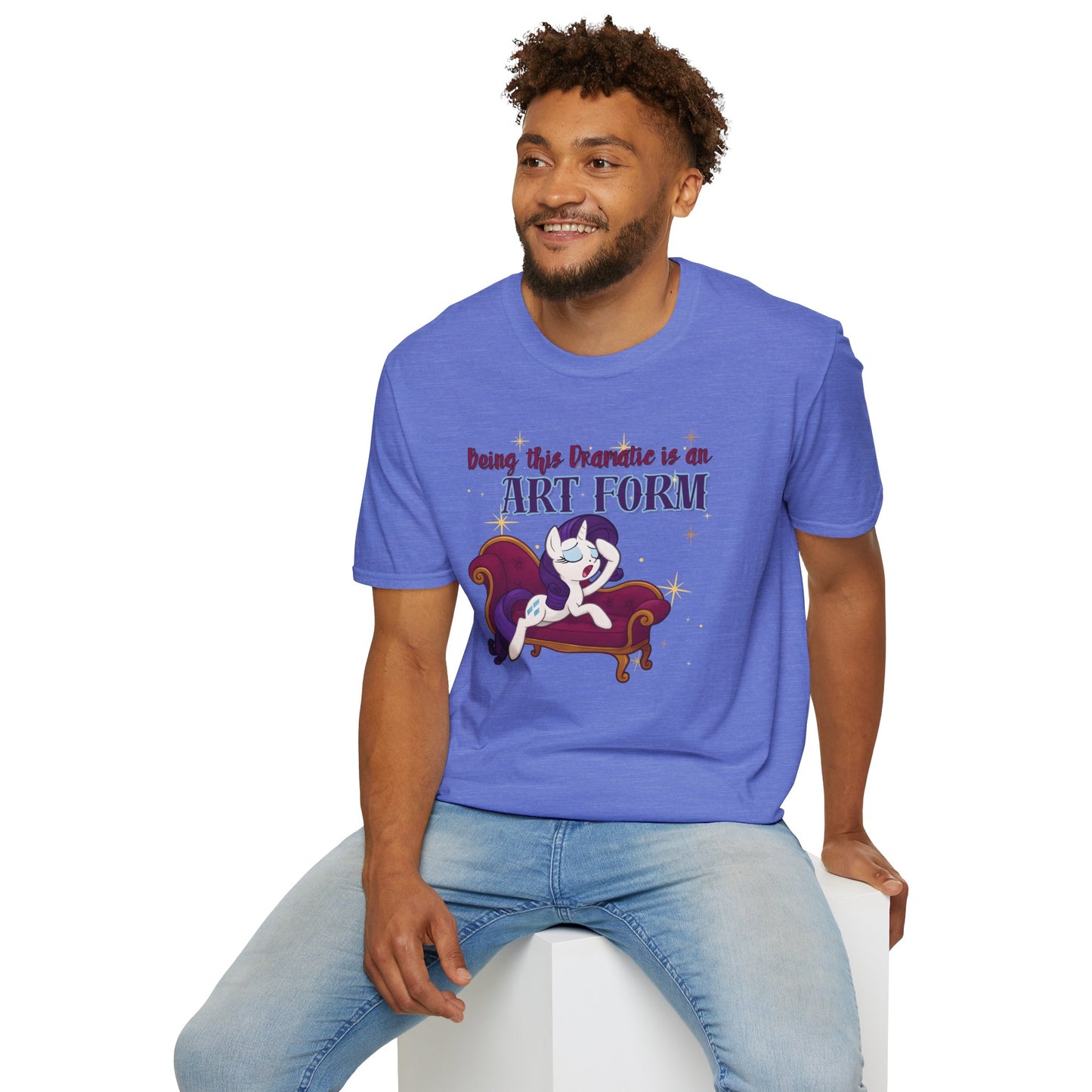 My Little Pony Rarity - Being Dramatic - Unisex Softstyle T-Shirt