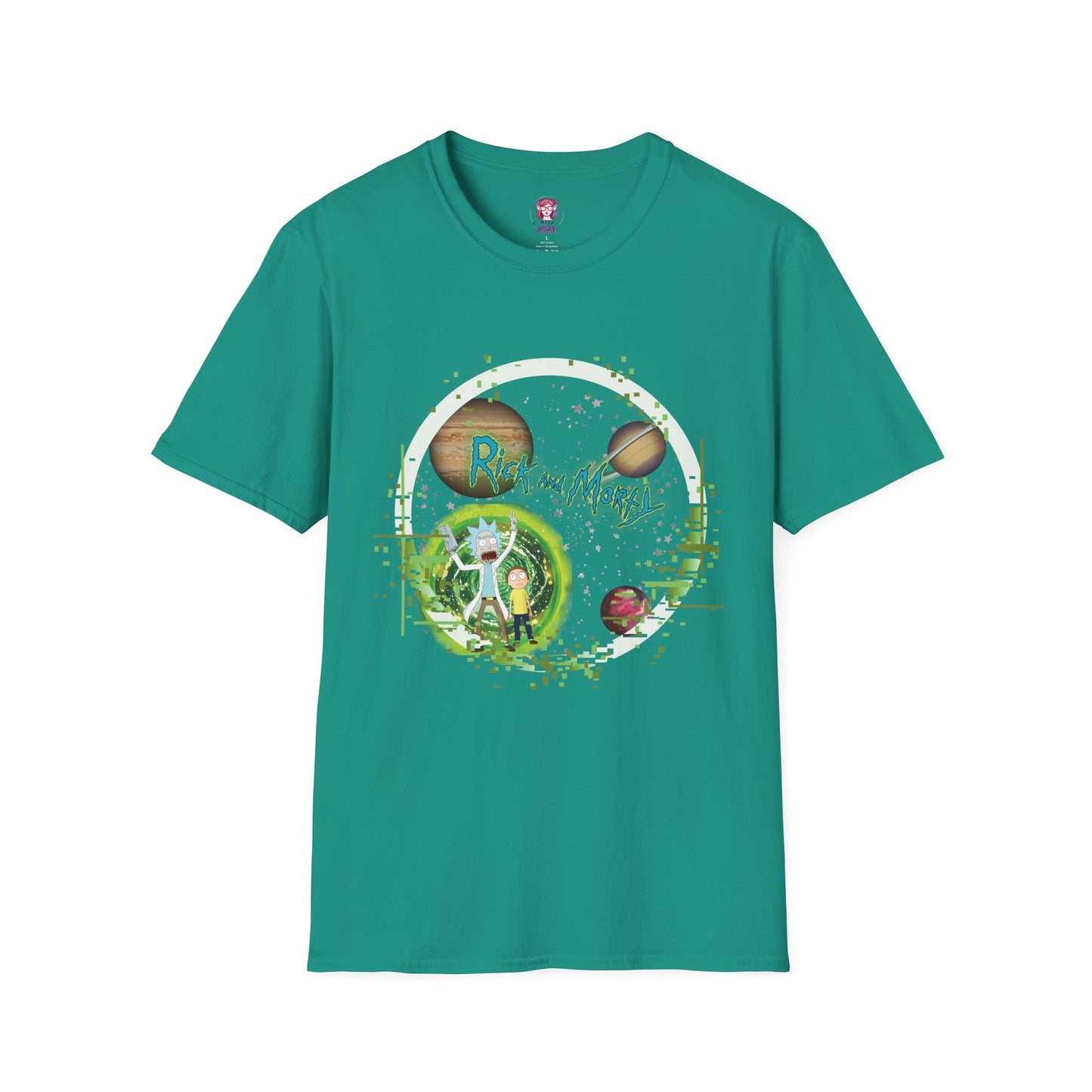 Rick & Morty Broken Space - Unisex Softstyle T-Shirt