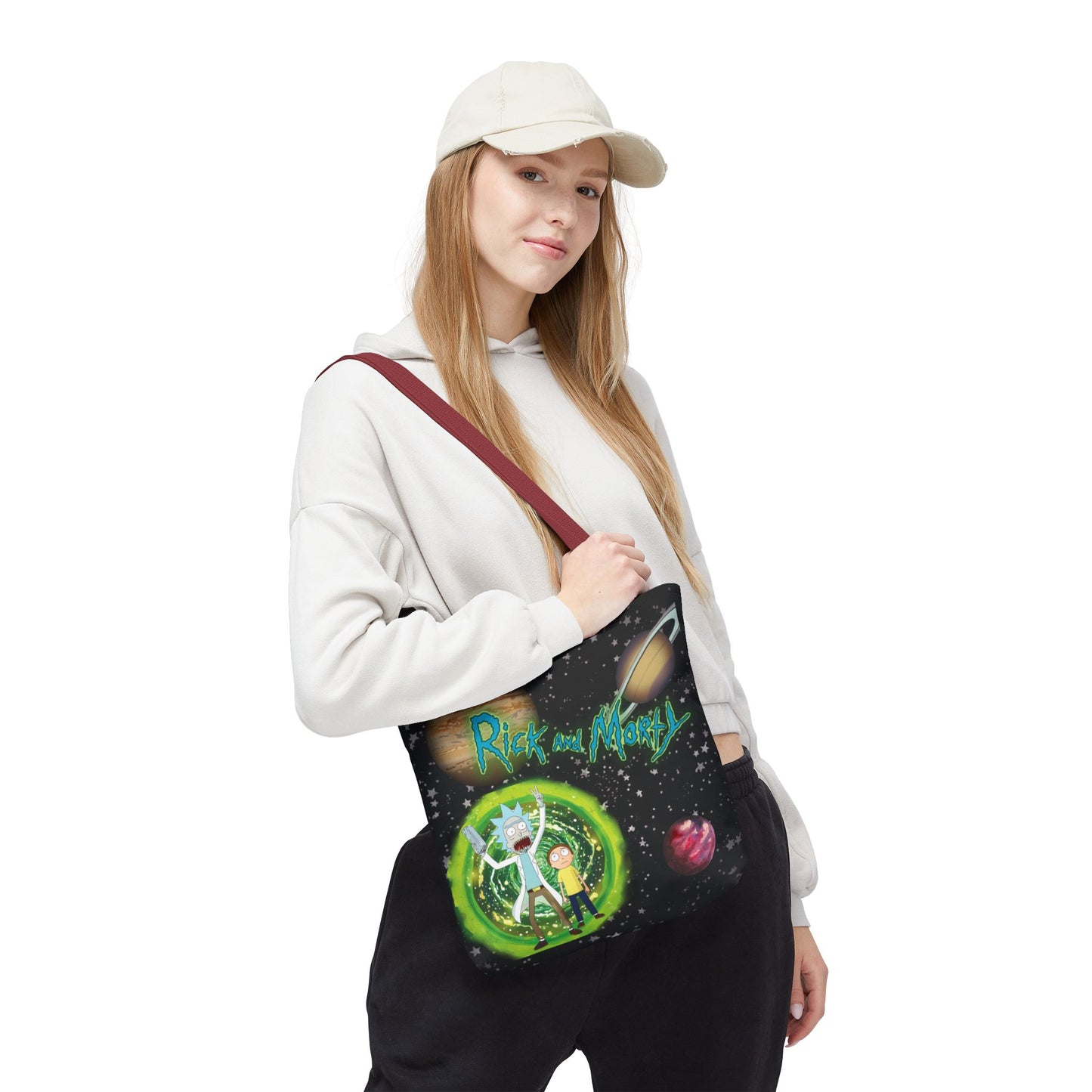 Rick & Morty Custom Adventure Tote Bag