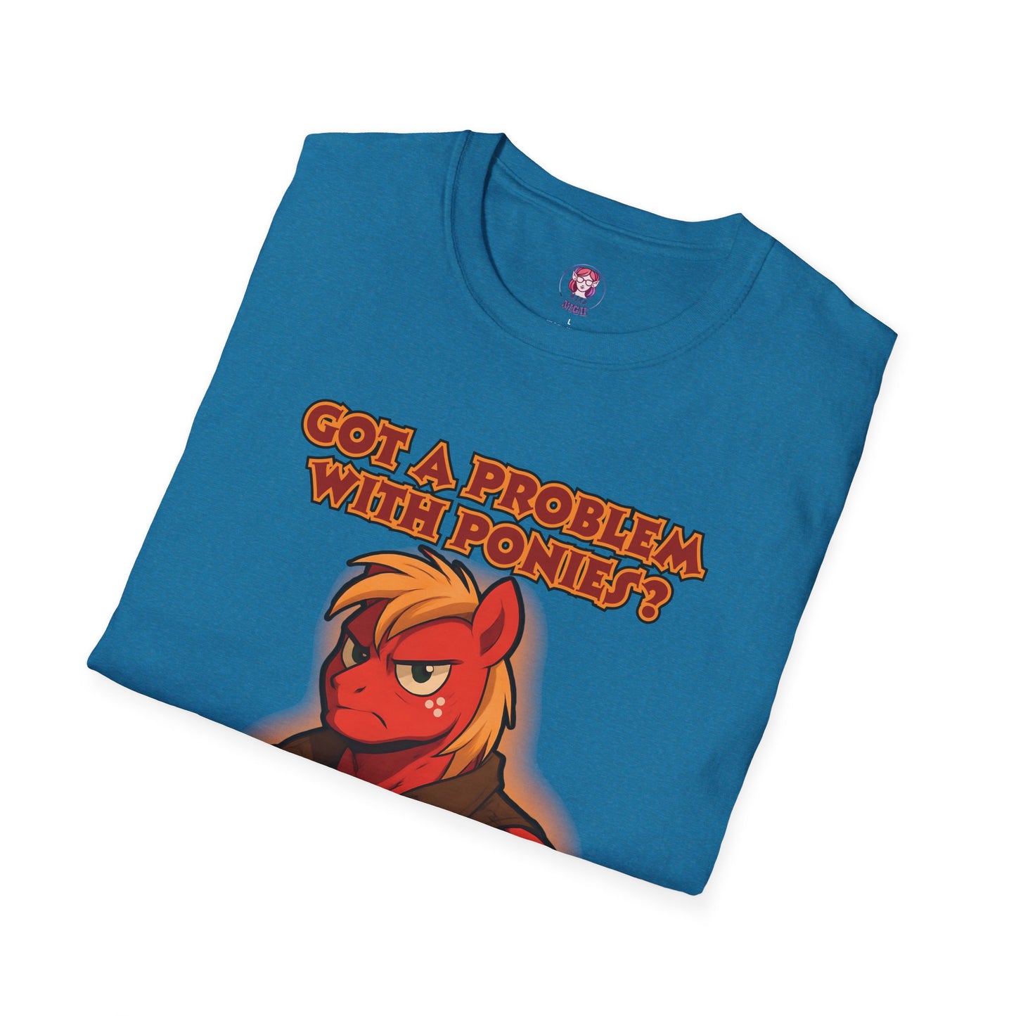 My Little Pony Masculine Big Mac - Pony Problem - Unisex Softstyle T-Shirt