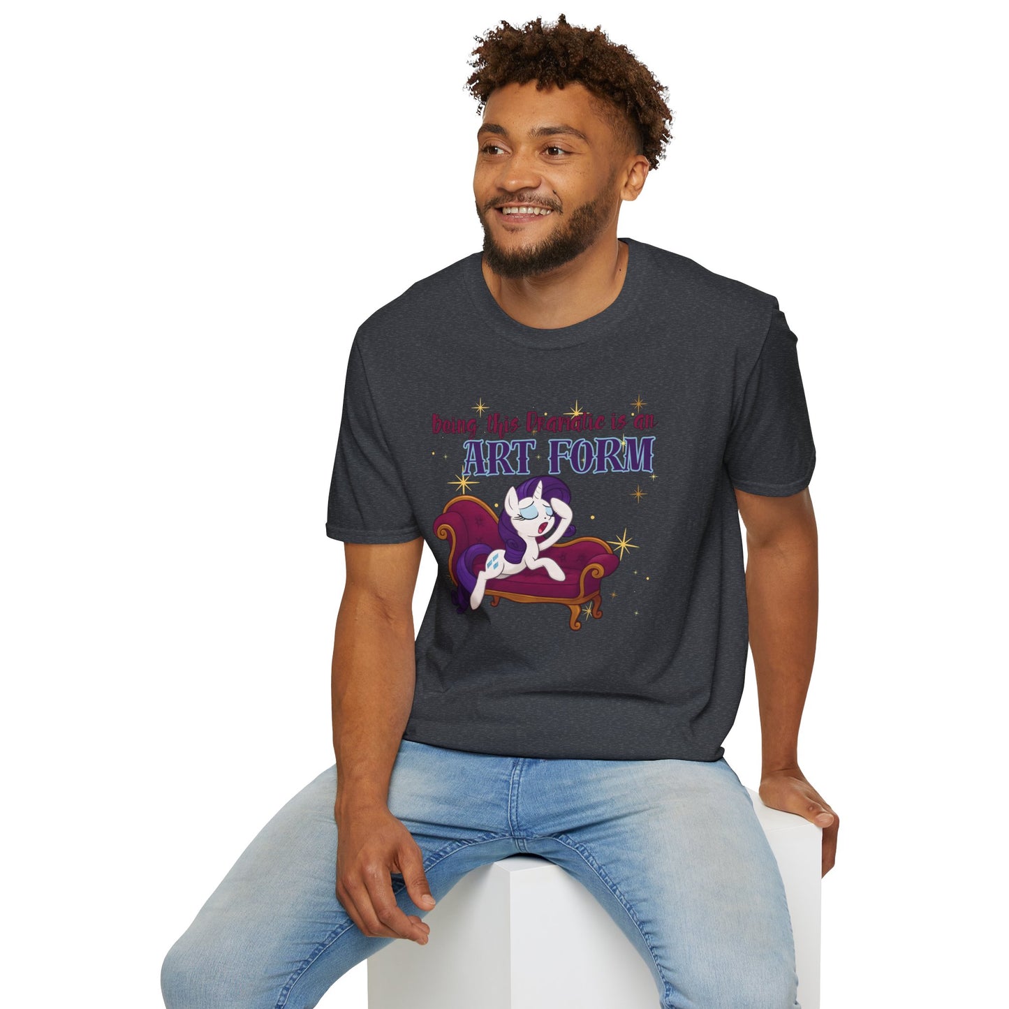 My Little Pony Rarity - Being Dramatic - Unisex Softstyle T-Shirt