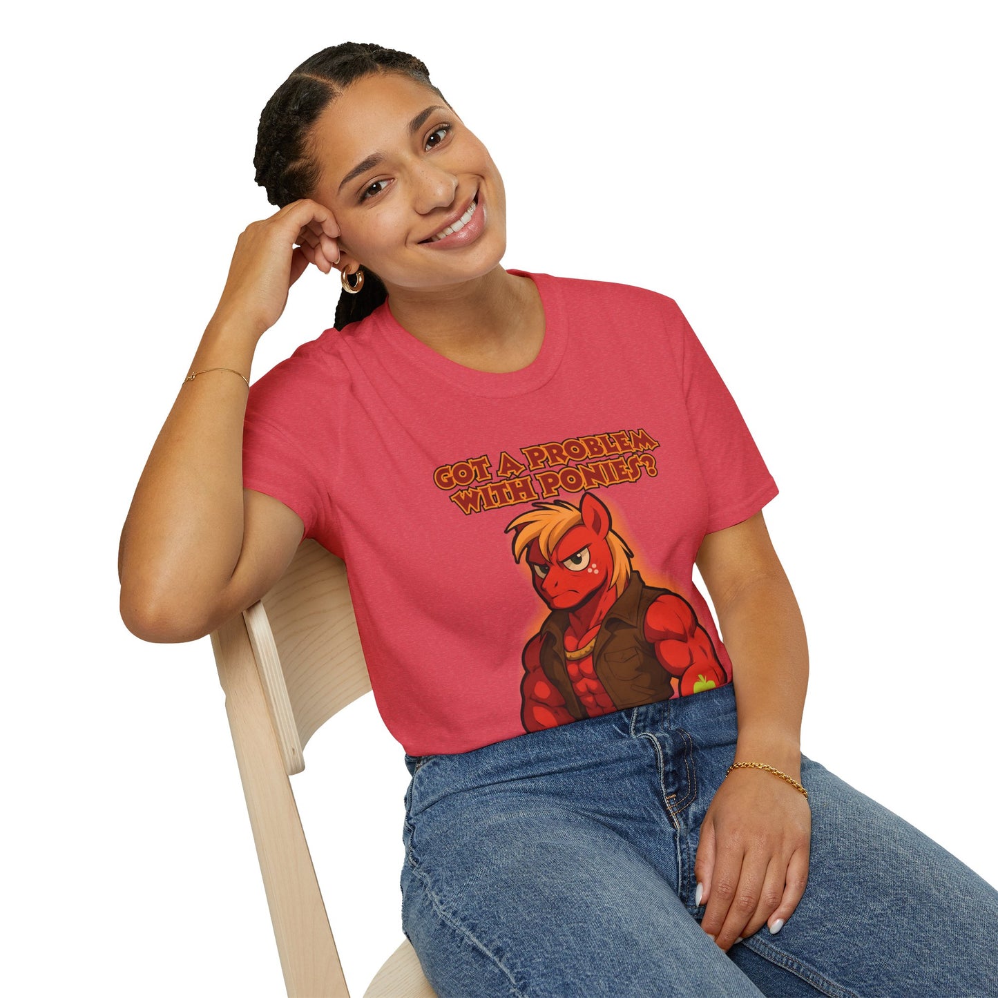 My Little Pony Masculine Big Mac - Pony Problem - Unisex Softstyle T-Shirt