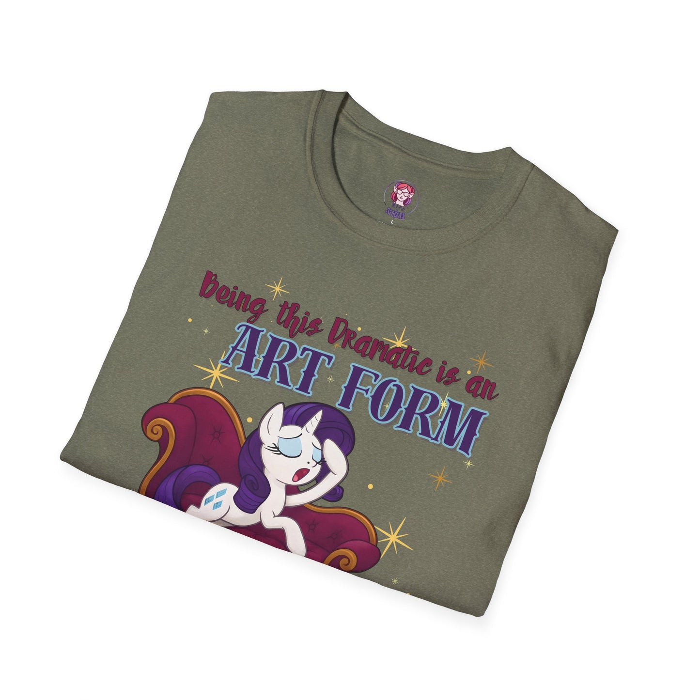 My Little Pony Rarity - Being Dramatic - Unisex Softstyle T-Shirt