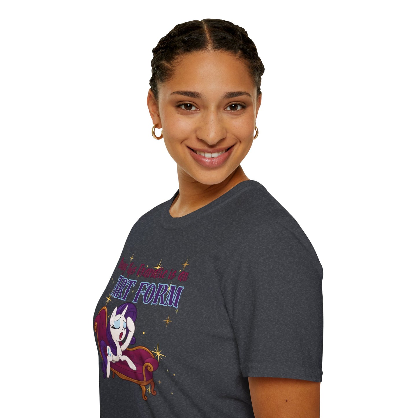 My Little Pony Rarity - Being Dramatic - Unisex Softstyle T-Shirt